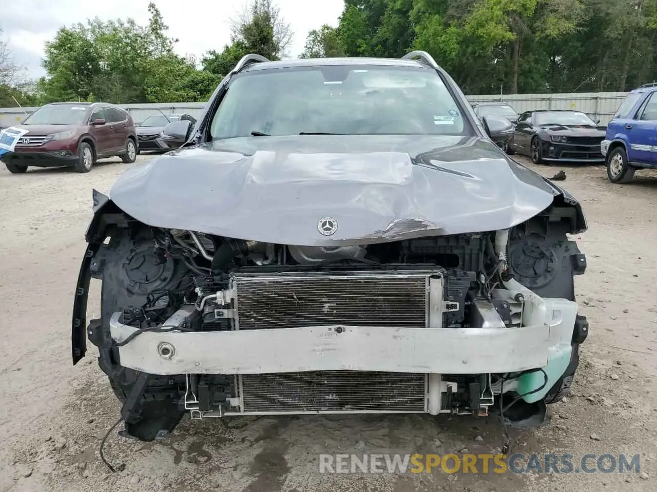 5 Photograph of a damaged car W1N4M4HB3MW102553 MERCEDES-BENZ GLB-CLASS 2021