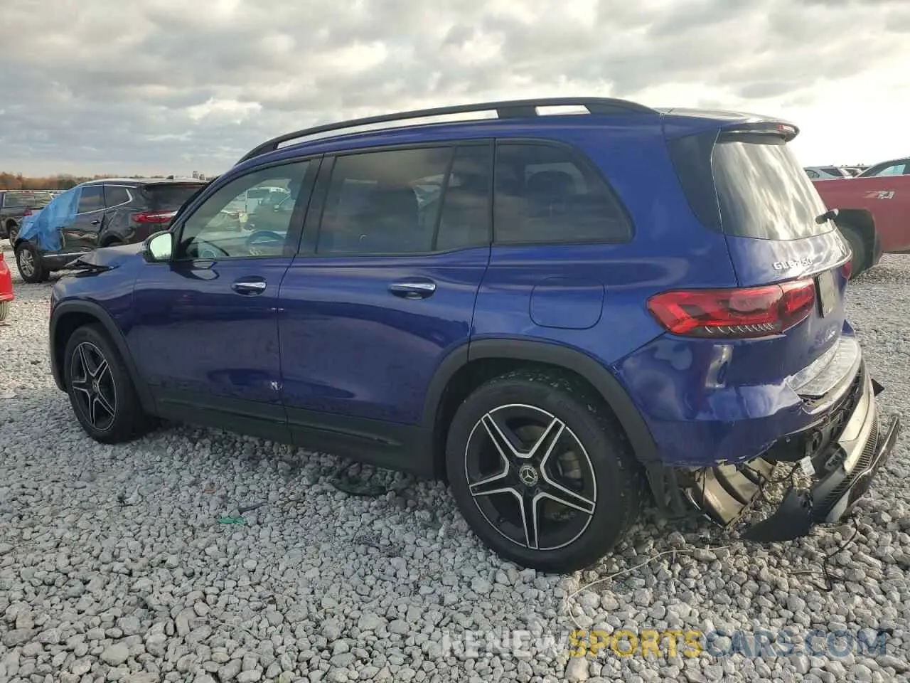 2 Photograph of a damaged car W1N4M4HB4MW105249 MERCEDES-BENZ GLB-CLASS 2021
