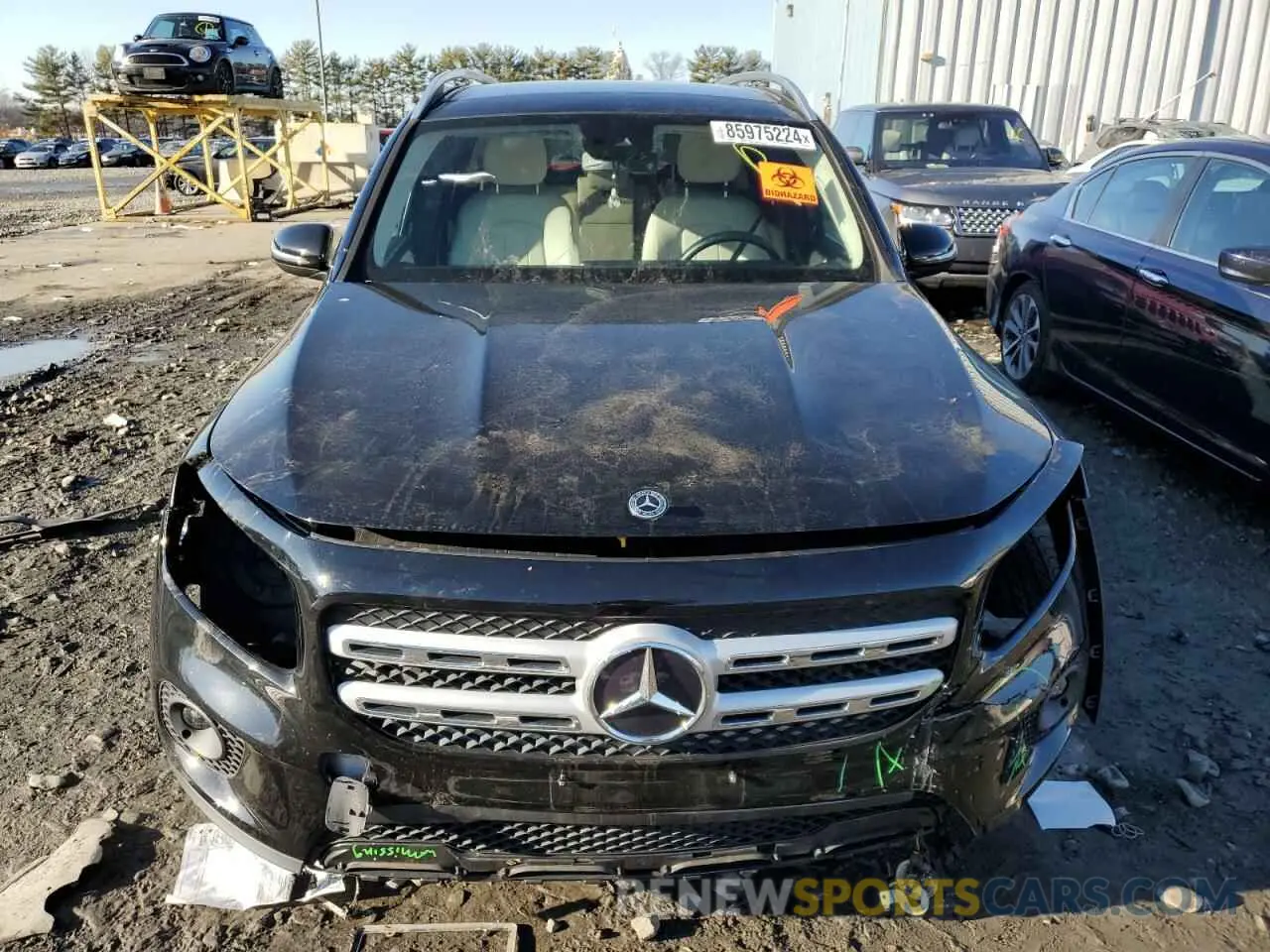 5 Фотография поврежденного автомобиля W1N4M4HB5MW102599 MERCEDES-BENZ GLB-CLASS 2021