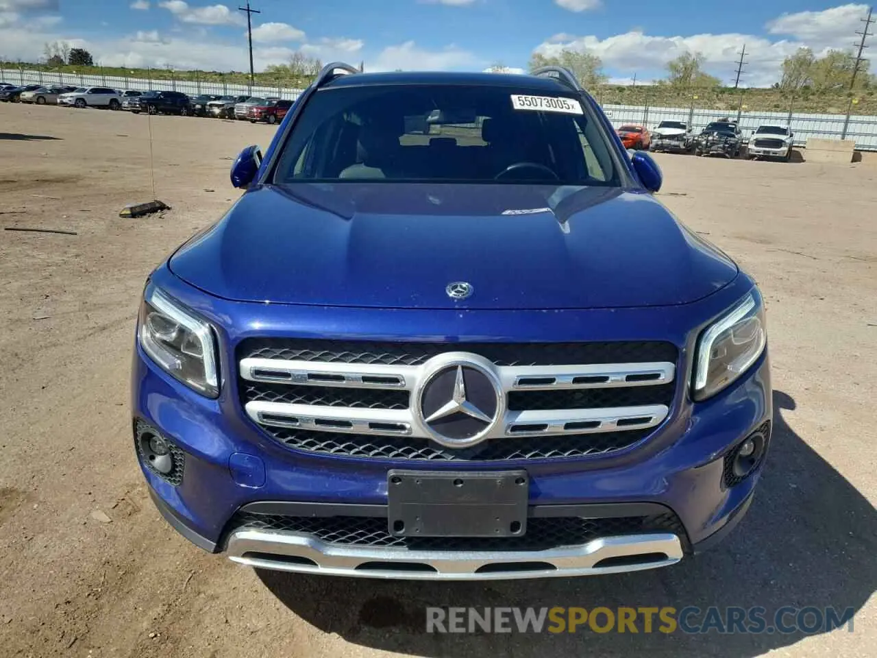 5 Photograph of a damaged car W1N4M4HB6MW084873 MERCEDES-BENZ GLB-CLASS 2021