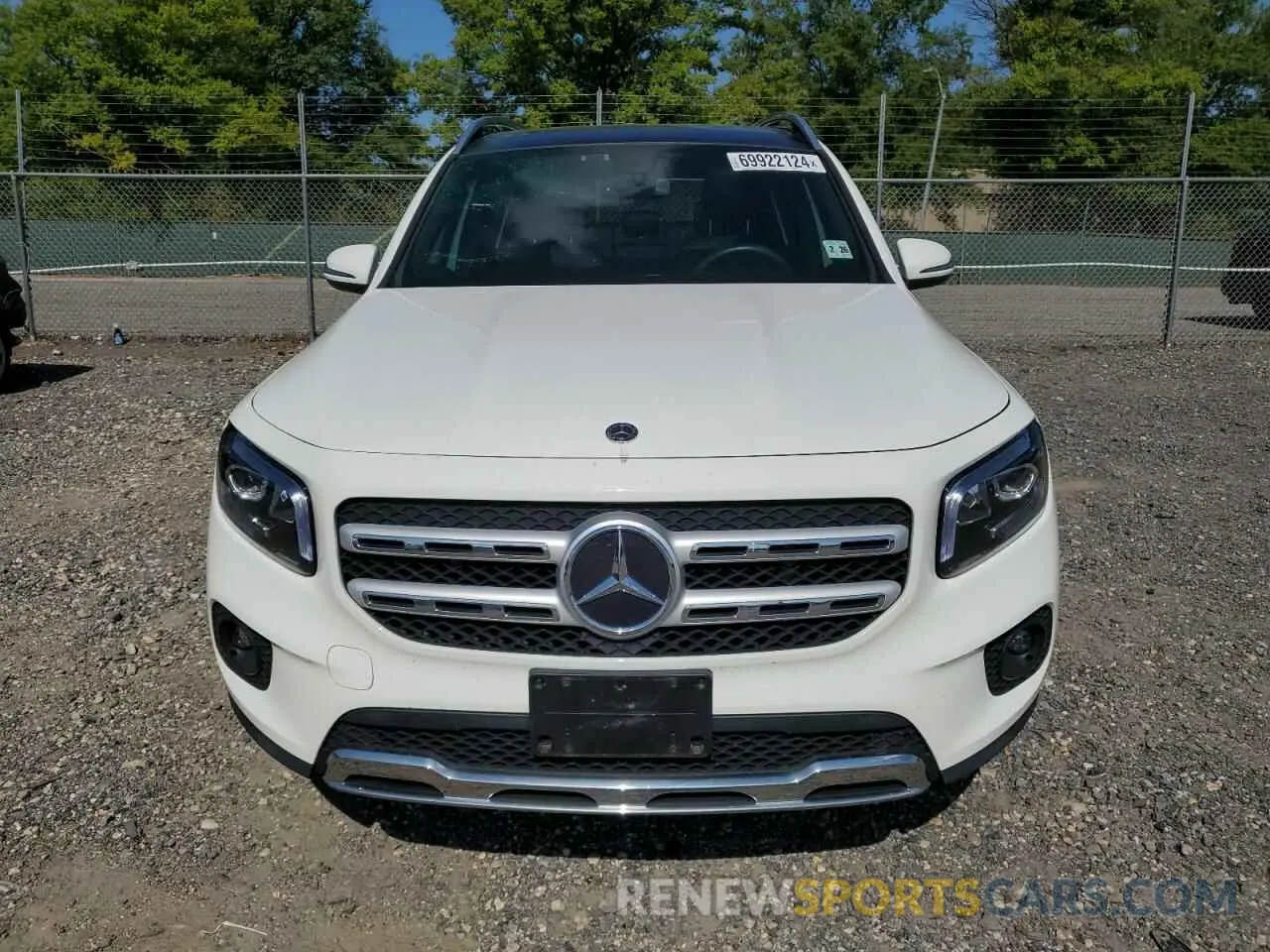 5 Photograph of a damaged car W1N4M4HB7MW089399 MERCEDES-BENZ GLB-CLASS 2021