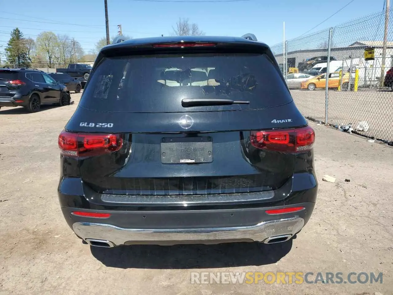 6 Фотография поврежденного автомобиля W1N4M4HB7MW151660 MERCEDES-BENZ GLB-CLASS 2021