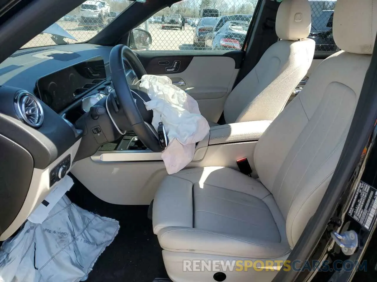 7 Фотография поврежденного автомобиля W1N4M4HB7MW151660 MERCEDES-BENZ GLB-CLASS 2021