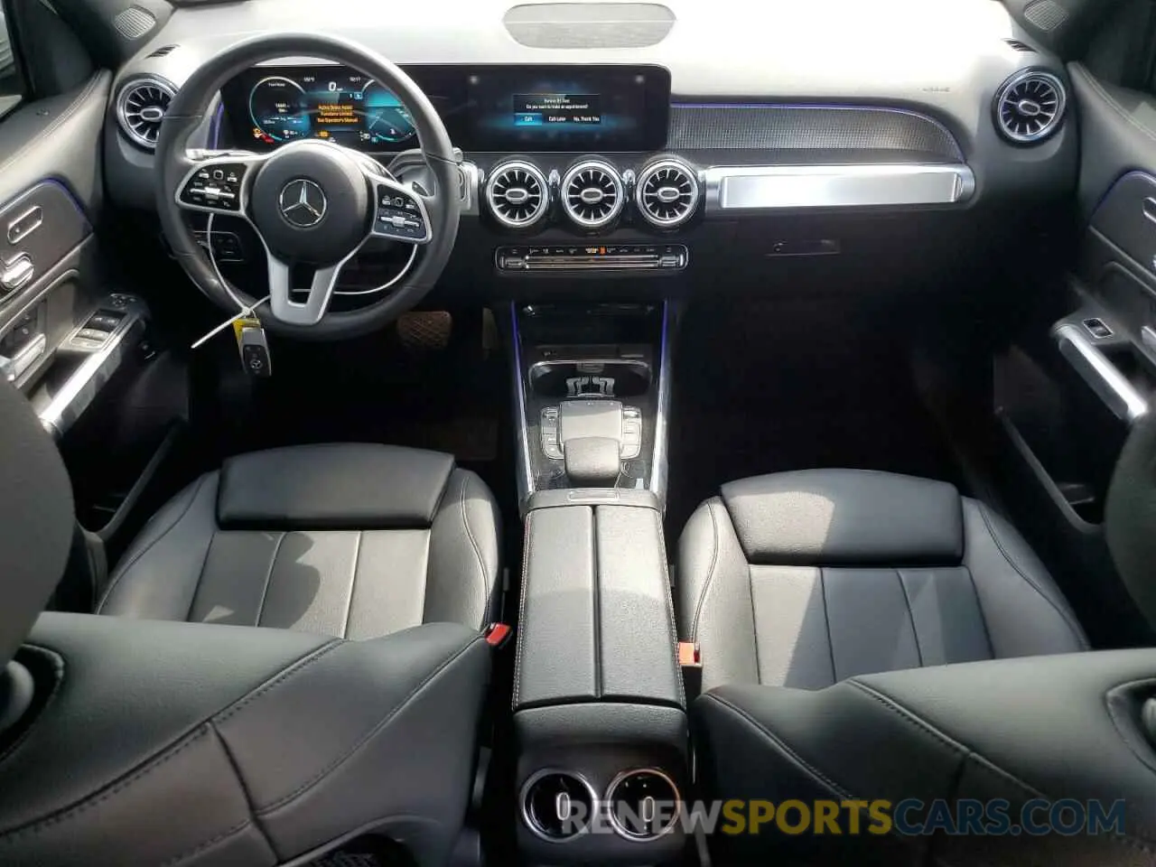 8 Photograph of a damaged car W1N4M4HB9MW103061 MERCEDES-BENZ GLB-CLASS 2021