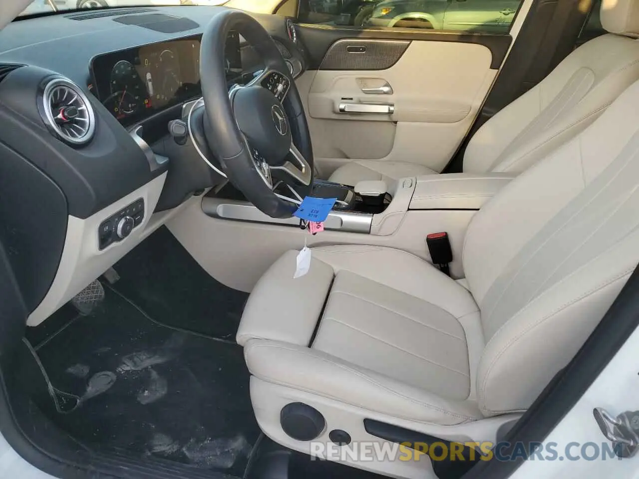 7 Фотография поврежденного автомобиля W1N4M4GB4NW190581 MERCEDES-BENZ GLB-CLASS 2022