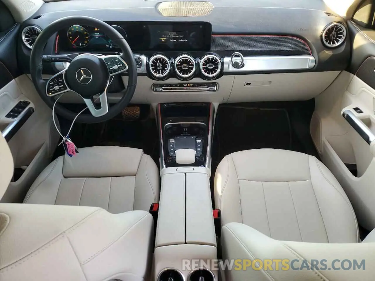 8 Фотография поврежденного автомобиля W1N4M4GB4NW190581 MERCEDES-BENZ GLB-CLASS 2022