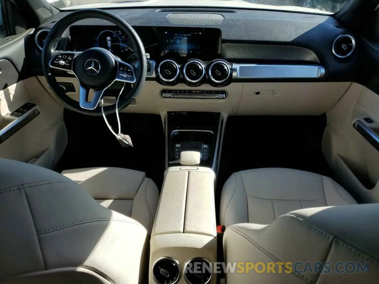 8 Фотография поврежденного автомобиля W1N4M4GB4NW190855 MERCEDES-BENZ GLB-CLASS 2022