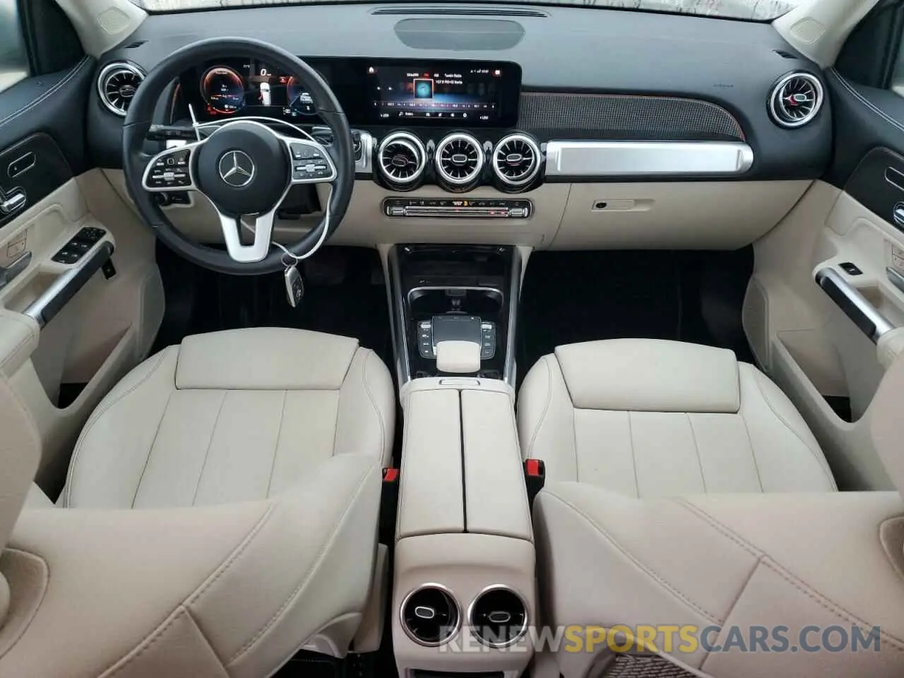 8 Фотография поврежденного автомобиля W1N4M4GB7NW173953 MERCEDES-BENZ GLB-CLASS 2022