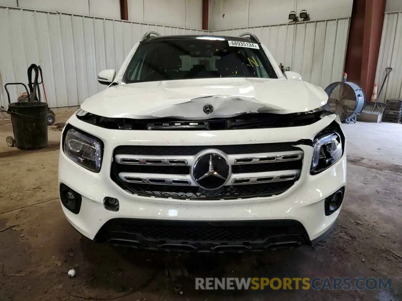 5 Фотография поврежденного автомобиля W1N4M4HB2NW250677 MERCEDES-BENZ GLB-CLASS 2022