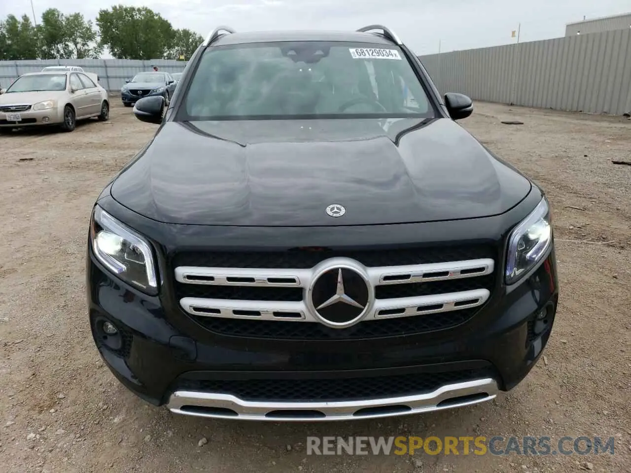 5 Photograph of a damaged car W1N4M4HB4NW180647 MERCEDES-BENZ GLB-CLASS 2022