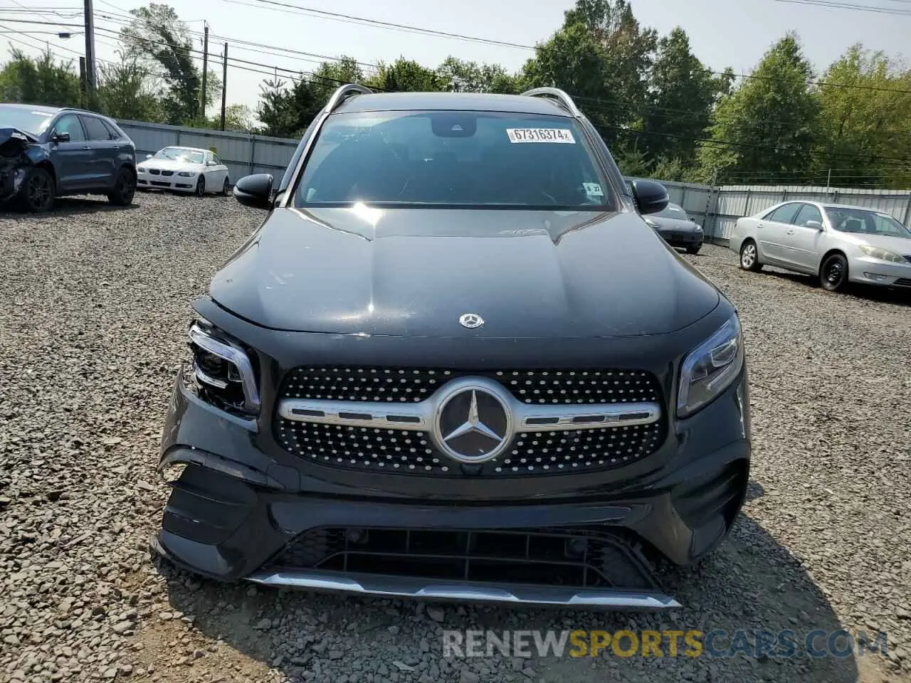 5 Photograph of a damaged car W1N4M4HB6NW242422 MERCEDES-BENZ GLB-CLASS 2022