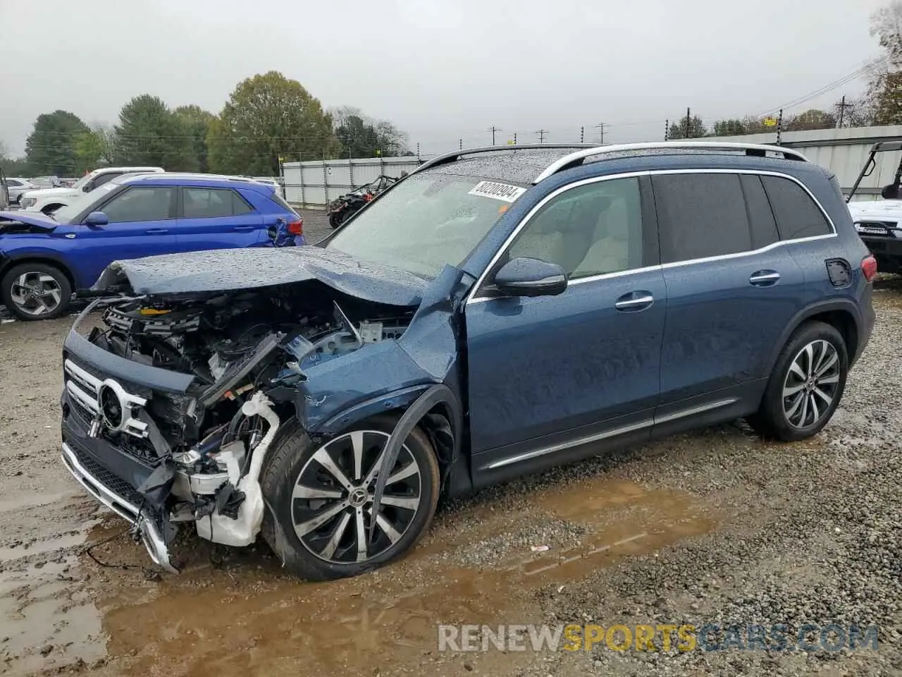 1 Фотография поврежденного автомобиля W1N4M4HB7NW201376 MERCEDES-BENZ GLB-CLASS 2022