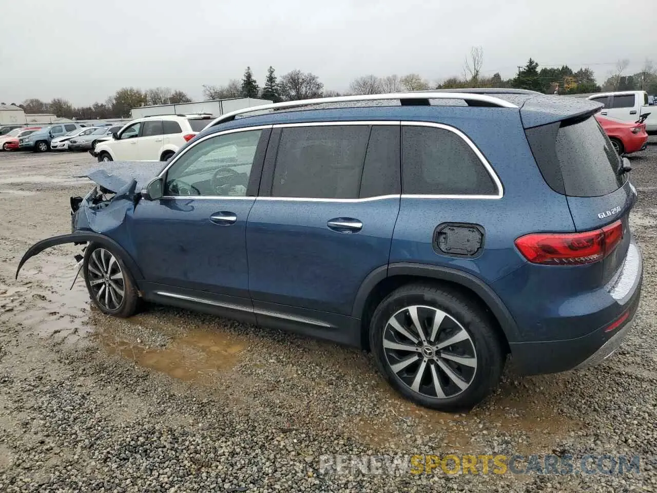 2 Фотография поврежденного автомобиля W1N4M4HB7NW201376 MERCEDES-BENZ GLB-CLASS 2022
