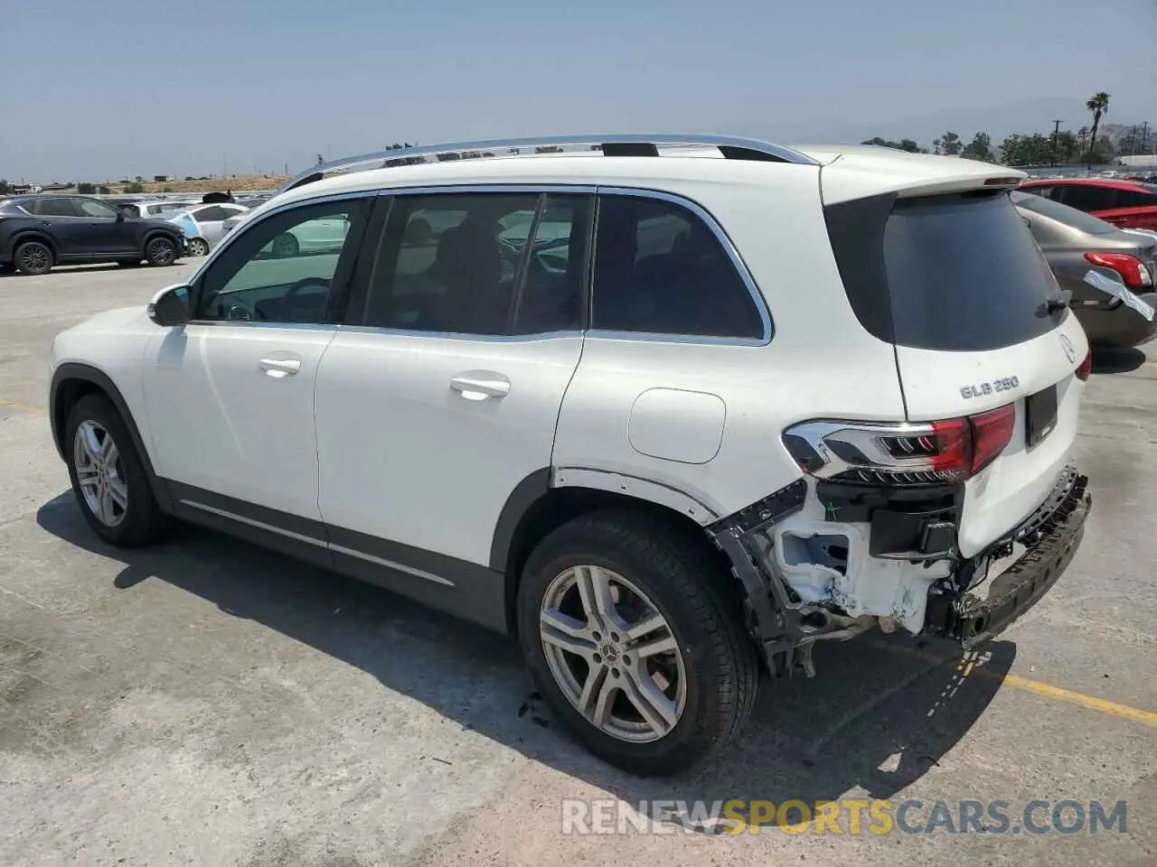 2 Photograph of a damaged car W1N4M4GB6PW308794 MERCEDES-BENZ GLB-CLASS 2023