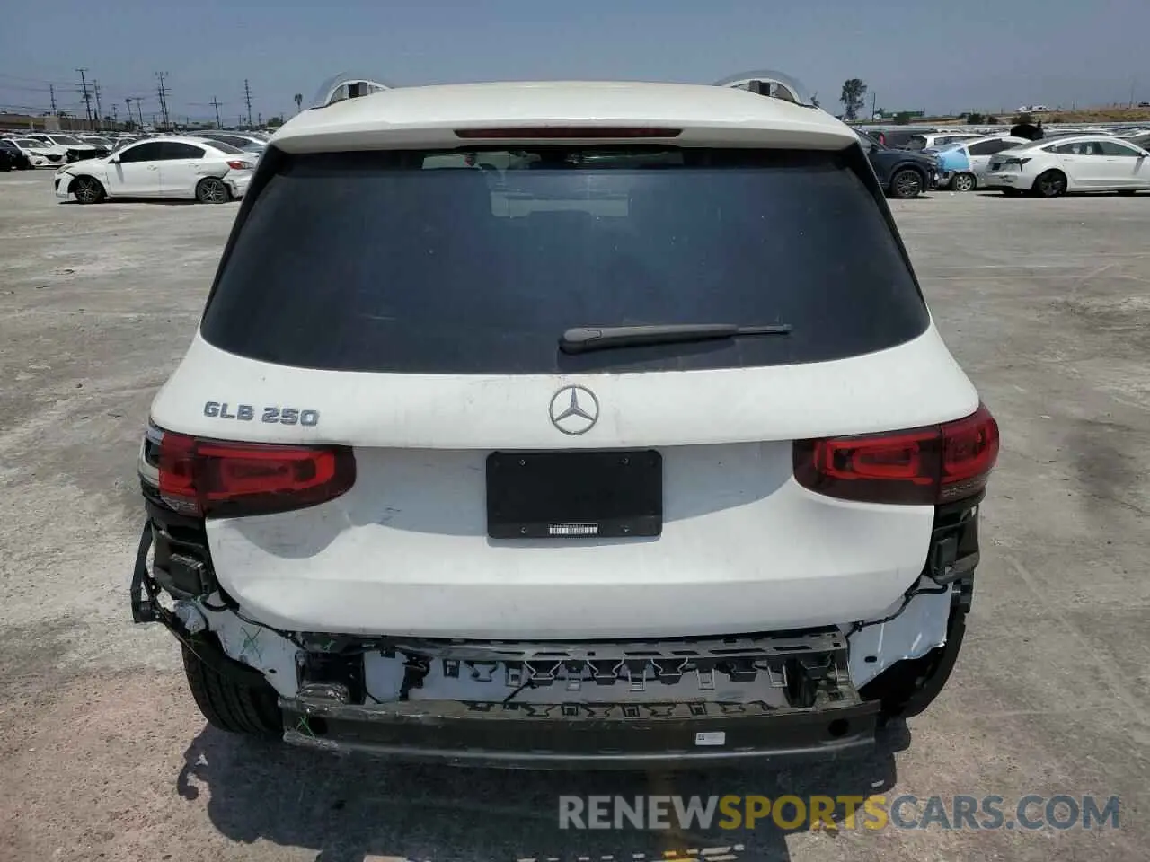 6 Photograph of a damaged car W1N4M4GB6PW308794 MERCEDES-BENZ GLB-CLASS 2023