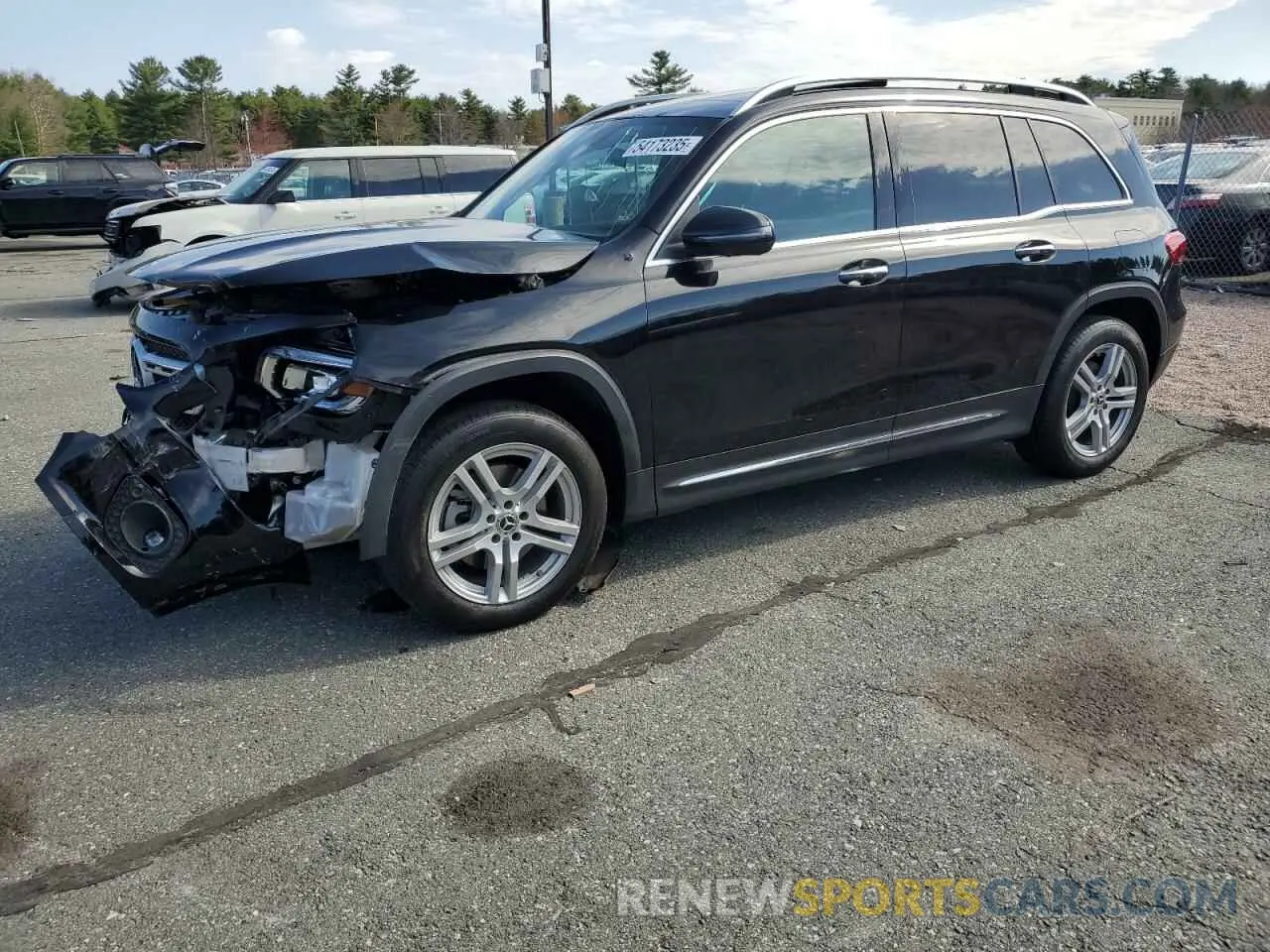 1 Photograph of a damaged car W1N4M4GBXPW299145 MERCEDES-BENZ GLB-CLASS 2023