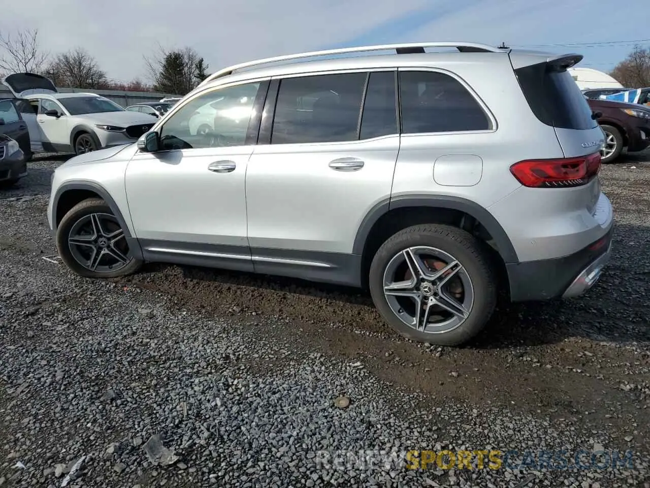 2 Photograph of a damaged car W1N4M4HB4PW273820 MERCEDES-BENZ GLB-CLASS 2023