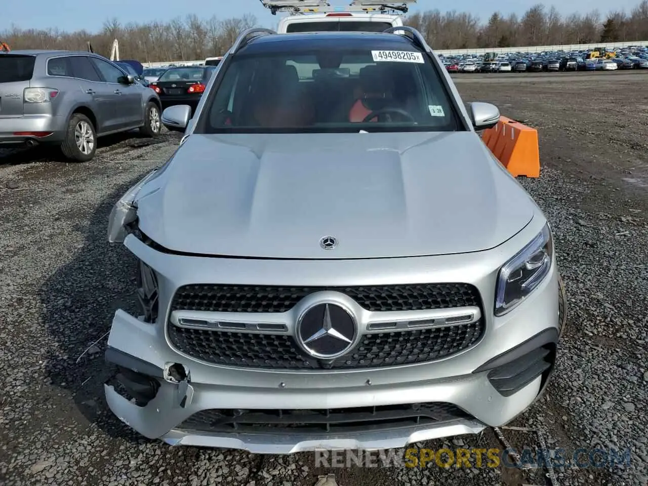 5 Photograph of a damaged car W1N4M4HB4PW273820 MERCEDES-BENZ GLB-CLASS 2023