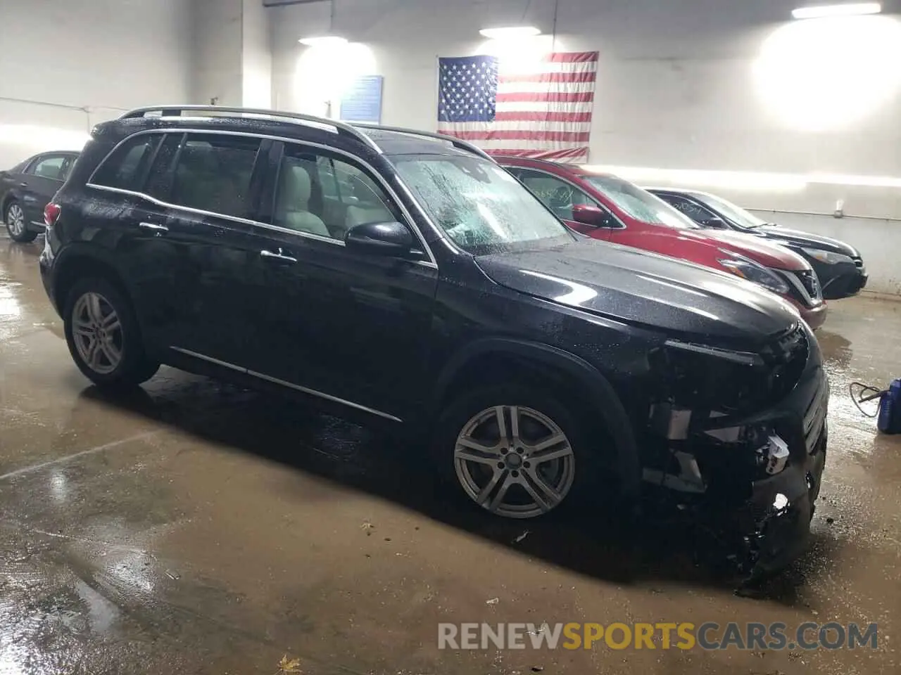 4 Photograph of a damaged car W1N4M4HB4PW330159 MERCEDES-BENZ GLB-CLASS 2023