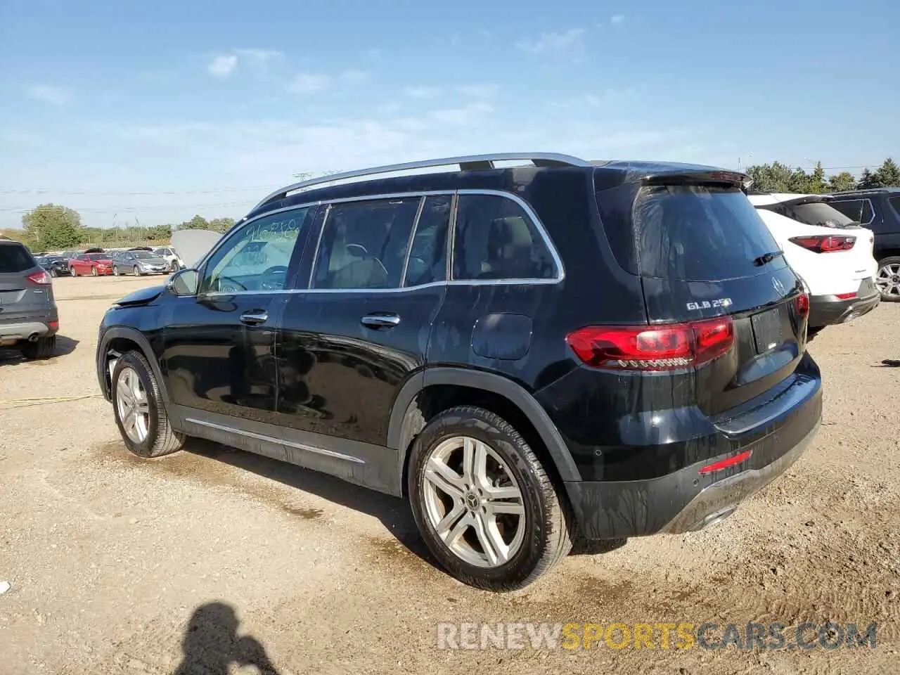 2 Photograph of a damaged car W1N4M4HB6PW282065 MERCEDES-BENZ GLB-CLASS 2023