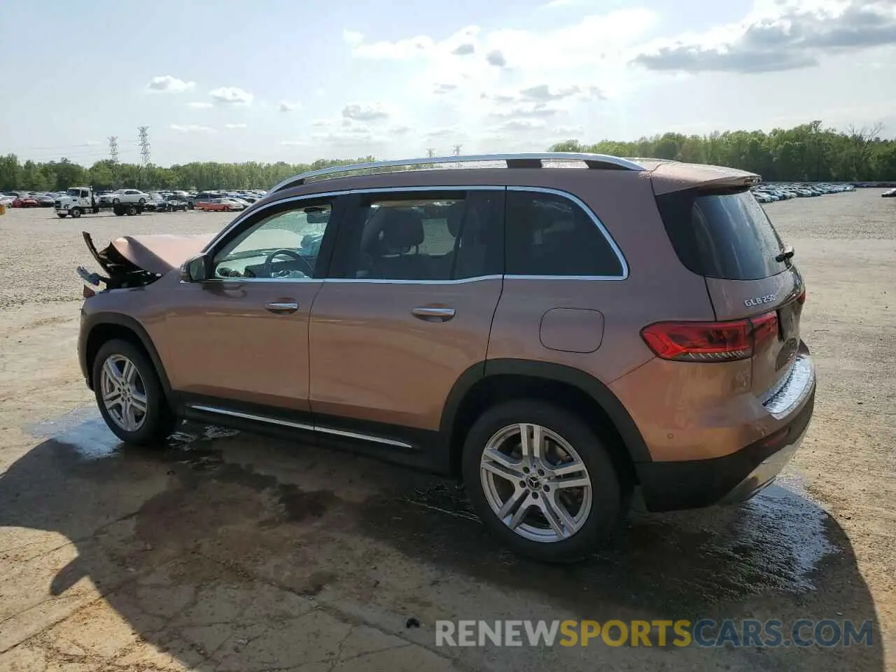 2 Photograph of a damaged car W1N4M4HB7PW267767 MERCEDES-BENZ GLB-CLASS 2023