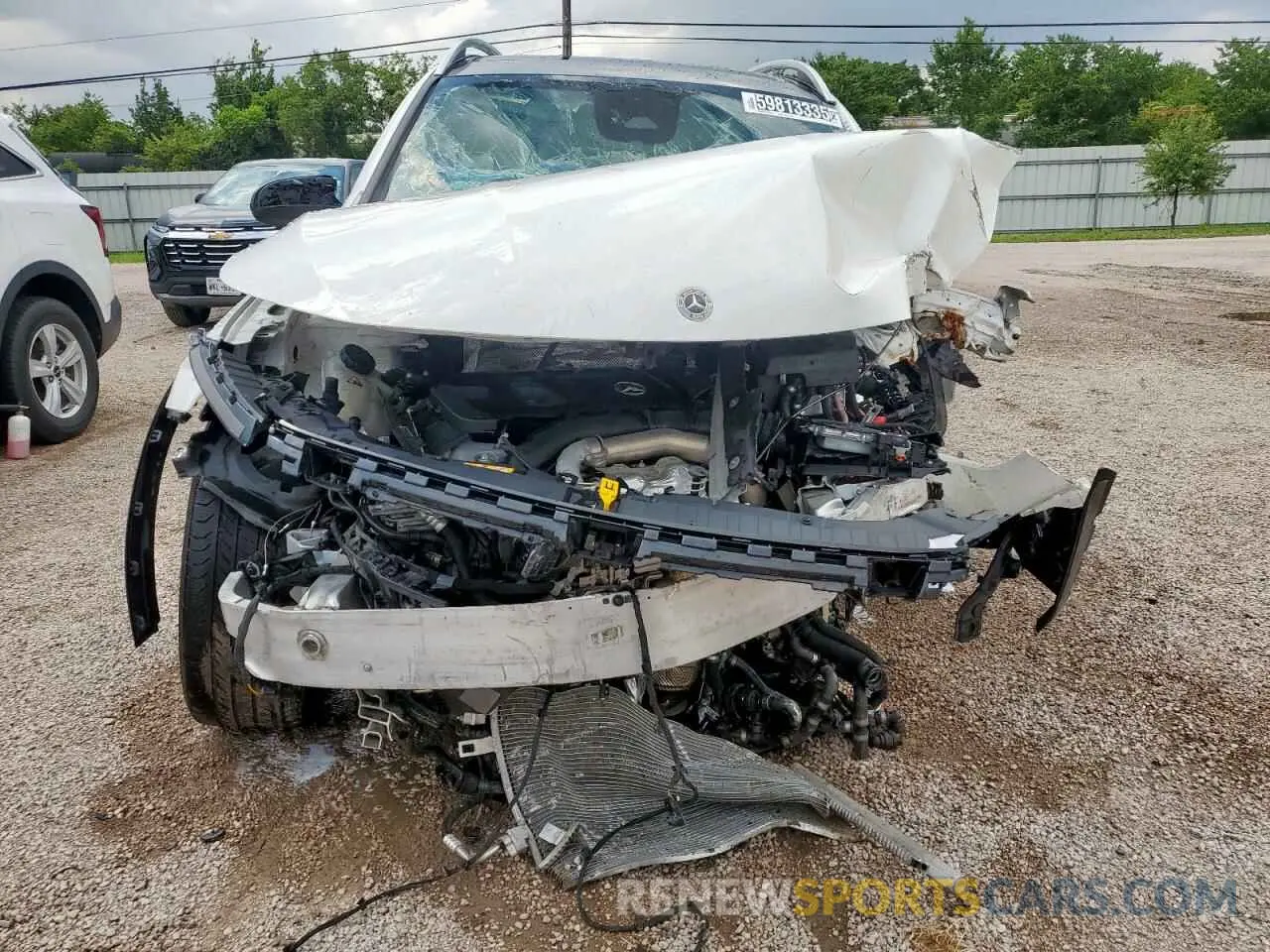5 Photograph of a damaged car W1N4M4GB8SW383909 MERCEDES-BENZ GLB-CLASS 2025