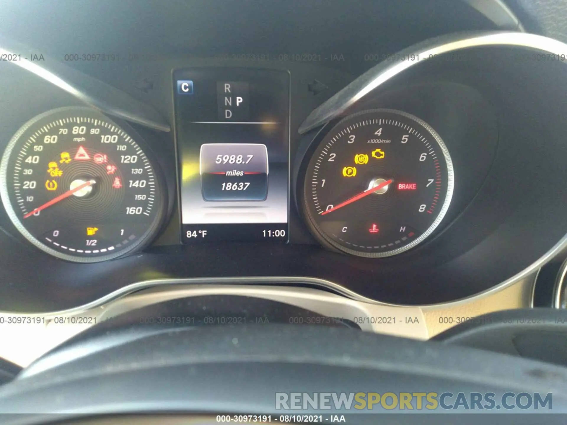 7 Photograph of a damaged car WDC0G4JB3KV126484 MERCEDES-BENZ GLC 2019