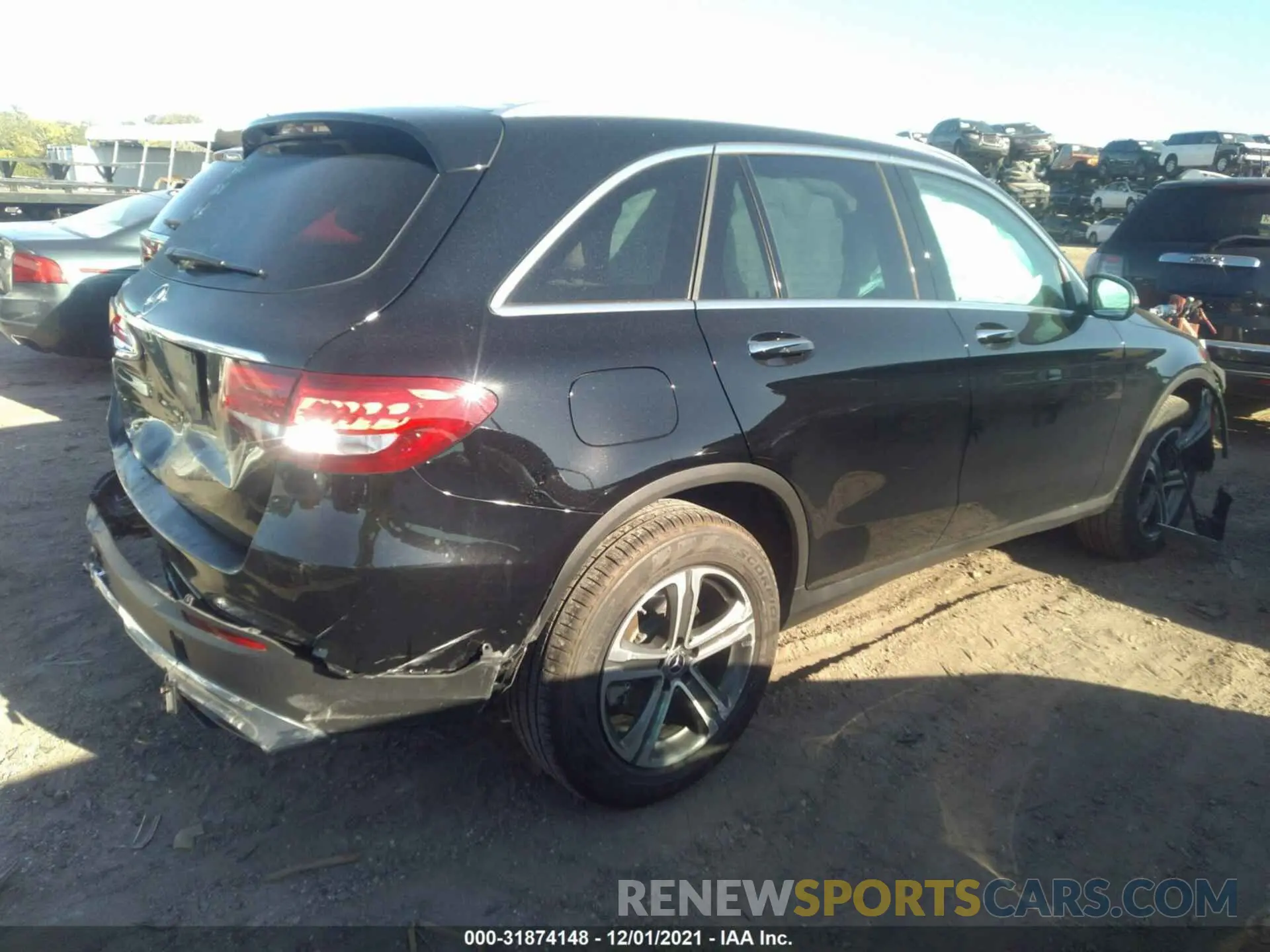 4 Фотография поврежденного автомобиля WDC0G4JB6KV139391 MERCEDES-BENZ GLC 2019