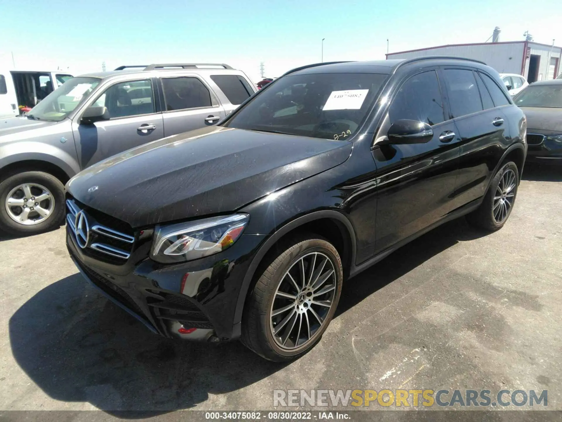 2 Photograph of a damaged car WDC0G4JB8K1002329 MERCEDES-BENZ GLC 2019
