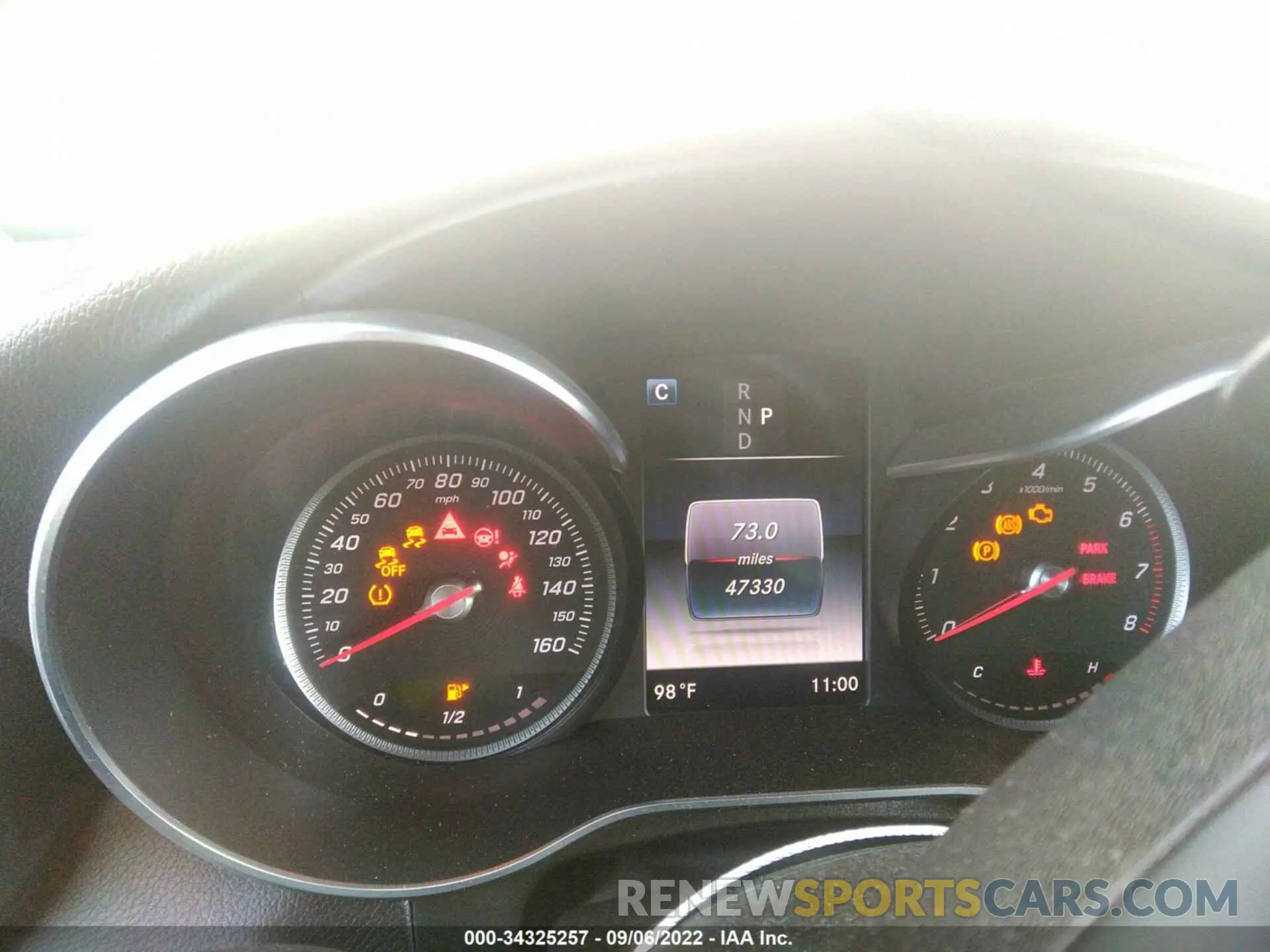 7 Фотография поврежденного автомобиля WDC0G4KB2KV164397 MERCEDES-BENZ GLC 2019