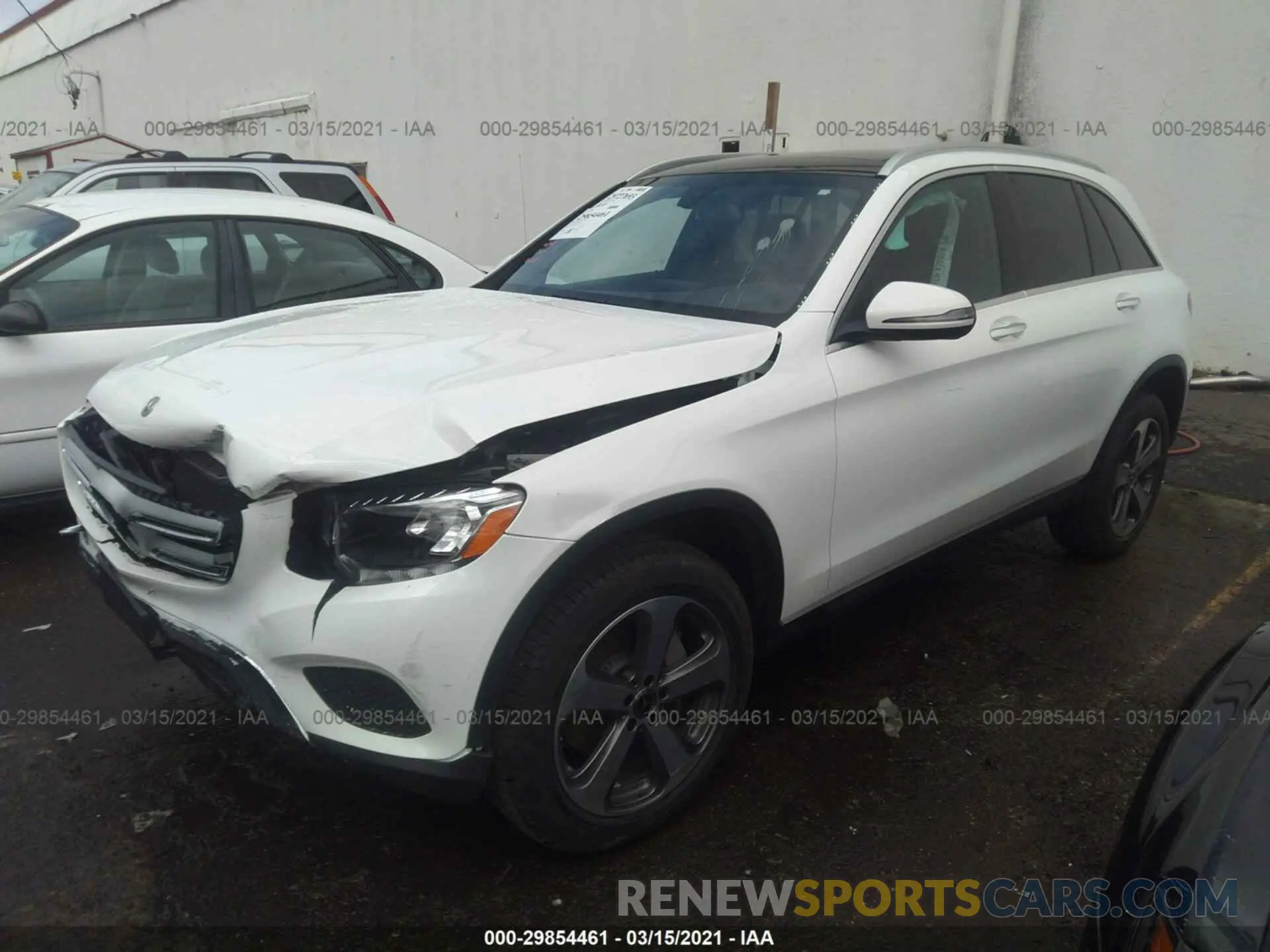 2 Photograph of a damaged car WDC0G4KB6KV180926 MERCEDES-BENZ GLC 2019