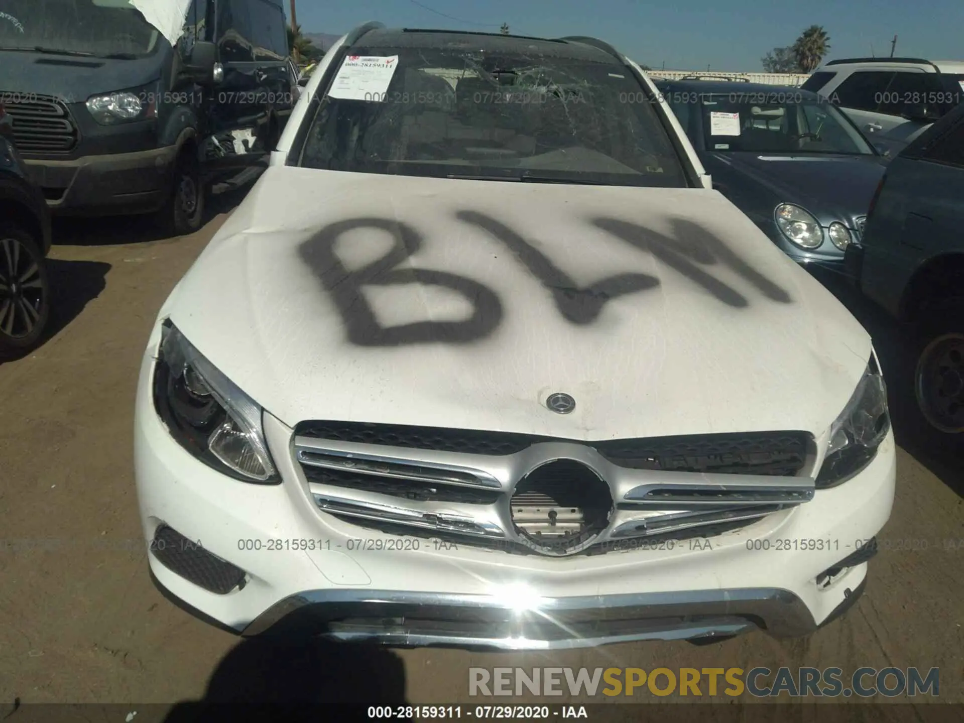 6 Photograph of a damaged car WDC0G5EB1KF621728 MERCEDES-BENZ GLC 2019