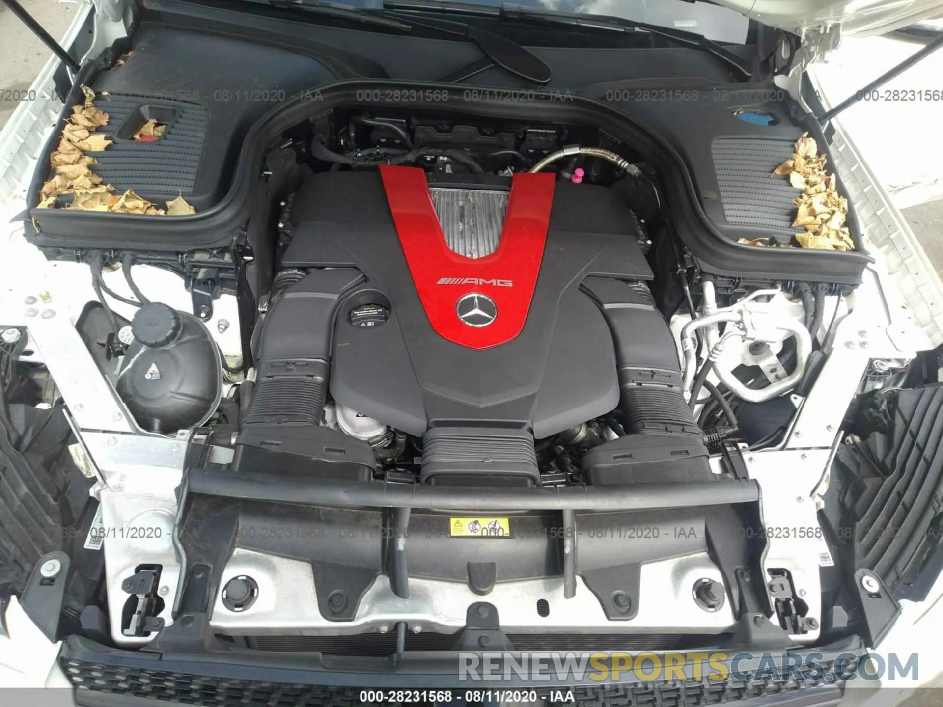 10 Photograph of a damaged car WDC0G6EB0KF524347 MERCEDES-BENZ GLC 2019