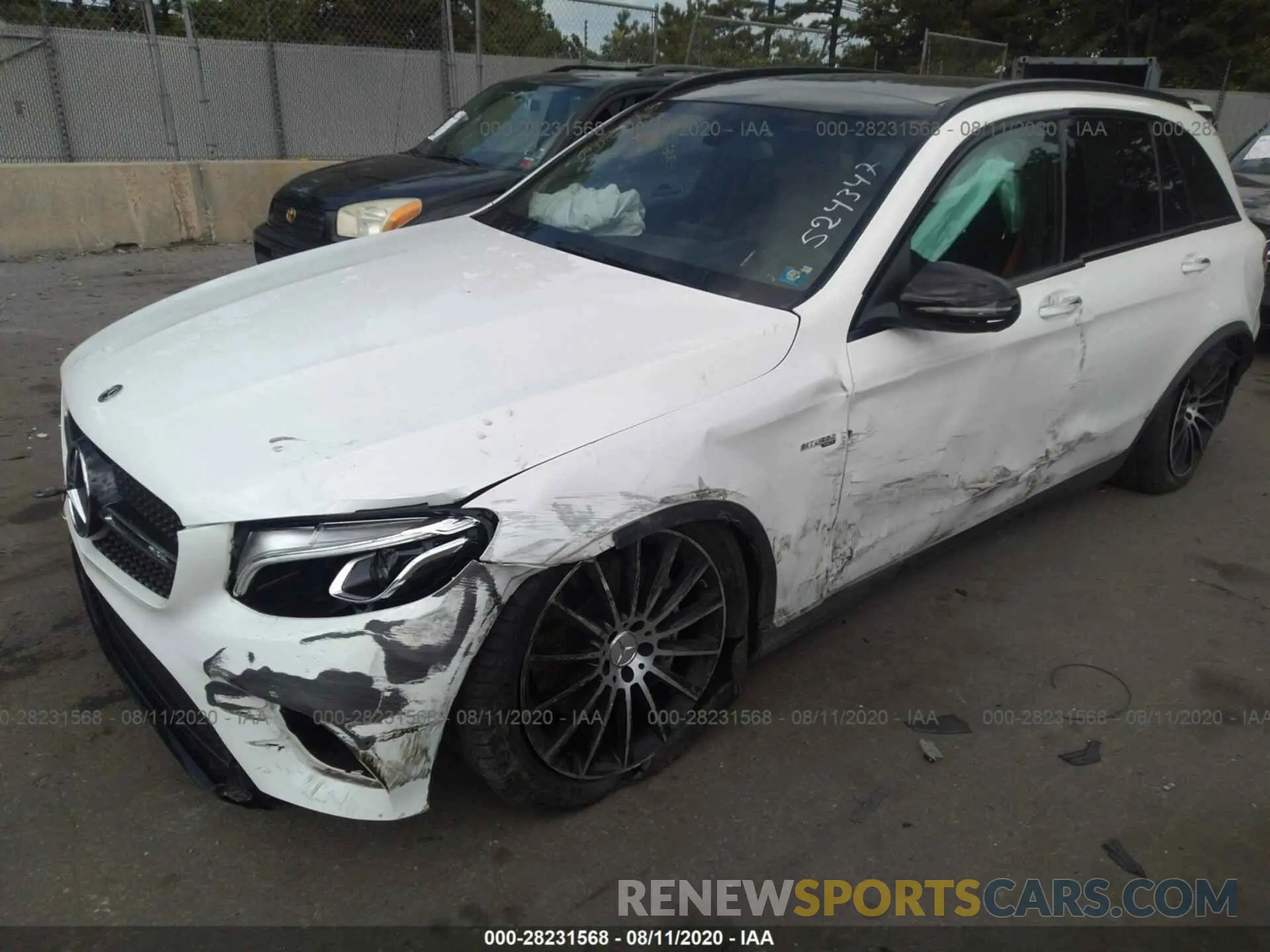 6 Photograph of a damaged car WDC0G6EB0KF524347 MERCEDES-BENZ GLC 2019