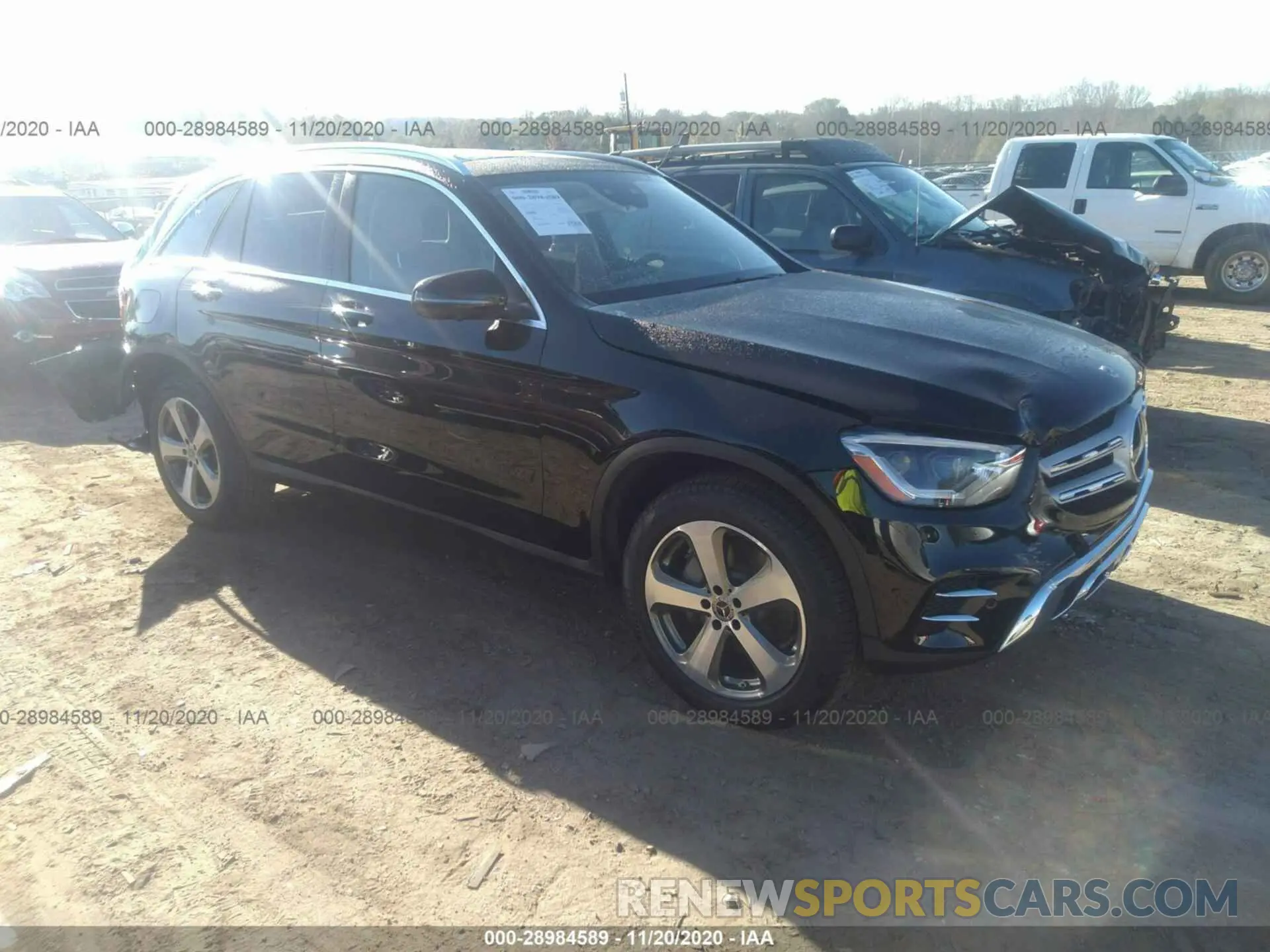 1 Photograph of a damaged car W1N0G8DB4LV258723 MERCEDES-BENZ GLC 2020
