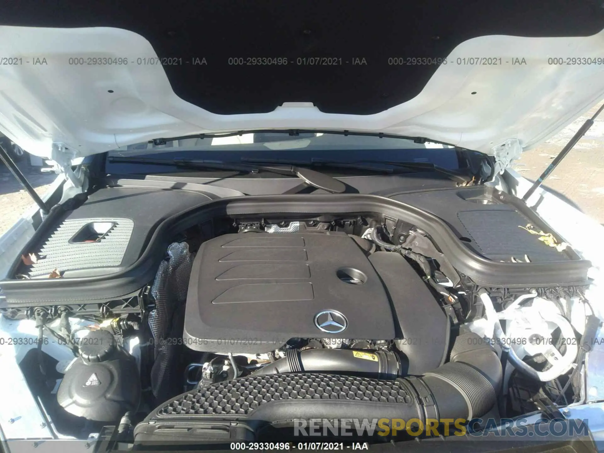 10 Photograph of a damaged car W1N0G8EBXLF858316 MERCEDES-BENZ GLC 2020