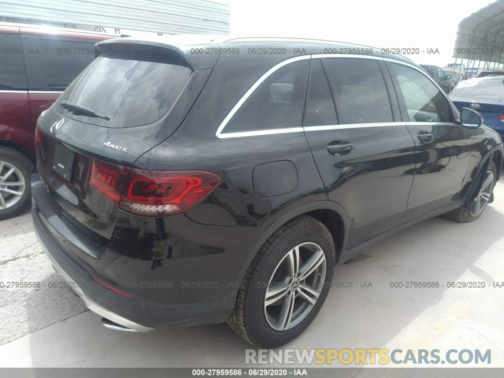 4 Photograph of a damaged car WDC0G8EB1LF711724 MERCEDES-BENZ GLC 2020