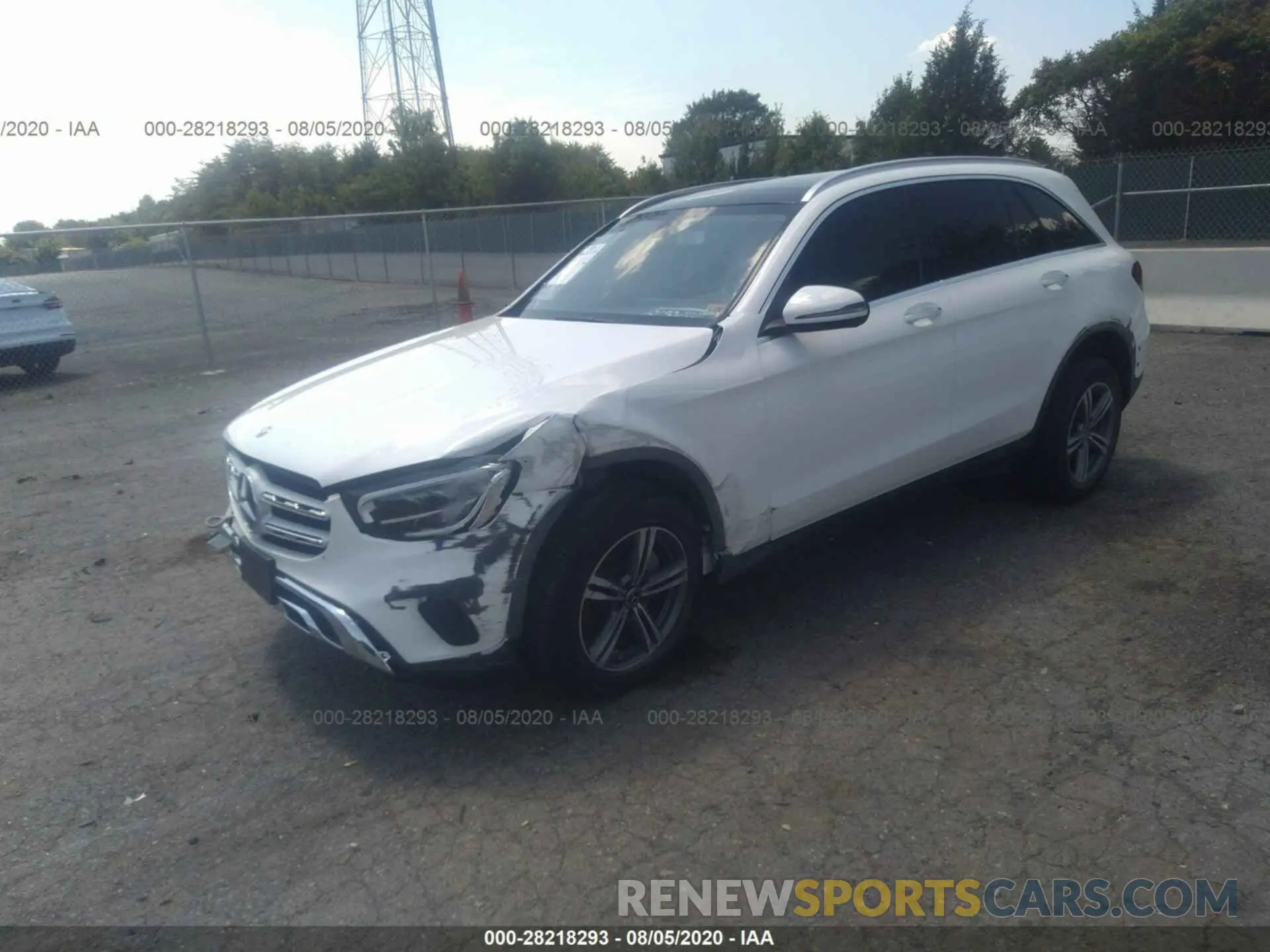 2 Photograph of a damaged car WDC0G8EB3LF712132 MERCEDES-BENZ GLC 2020