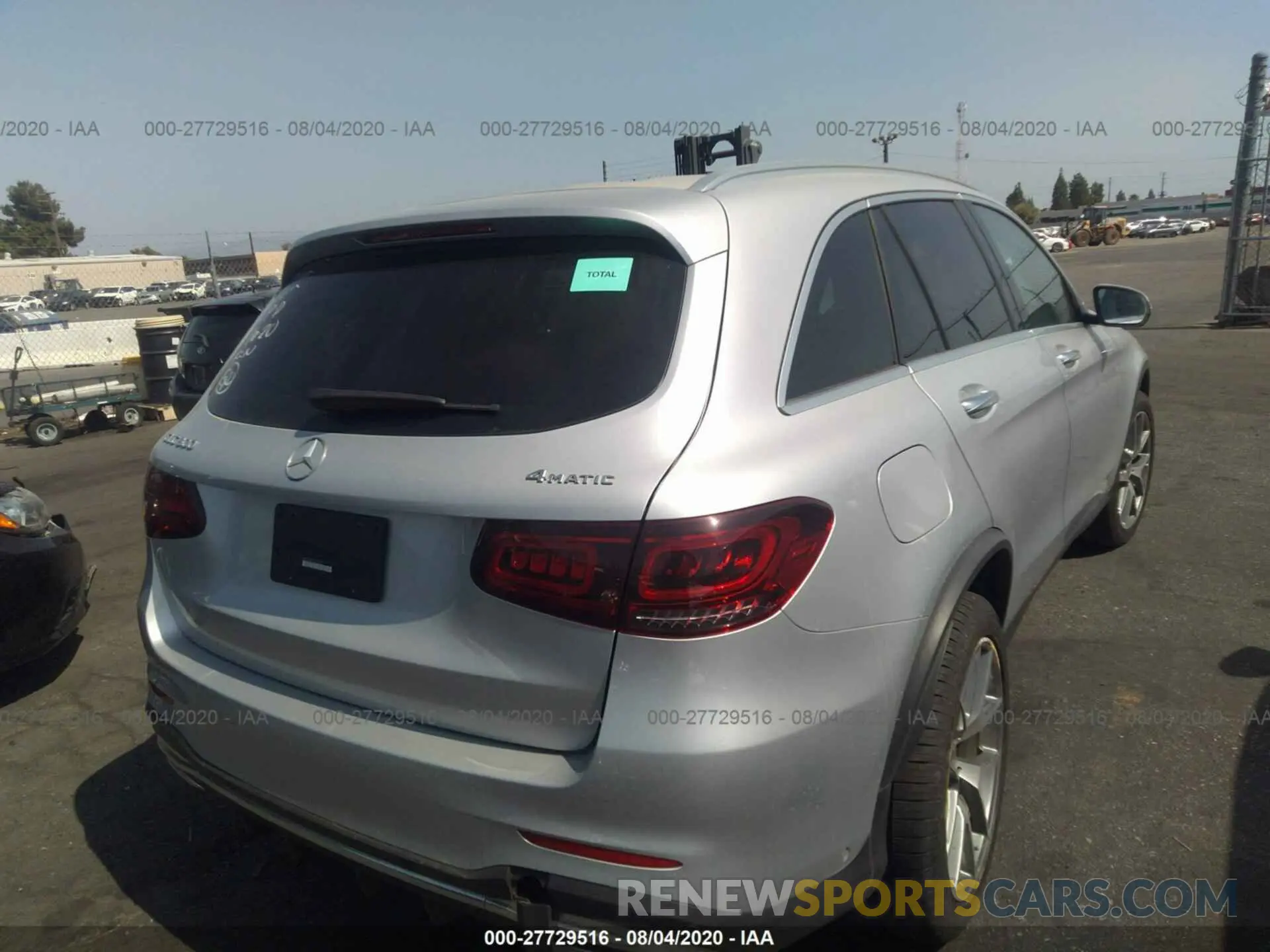 4 Photograph of a damaged car WDC0G8EB4LF708610 MERCEDES-BENZ GLC 2020
