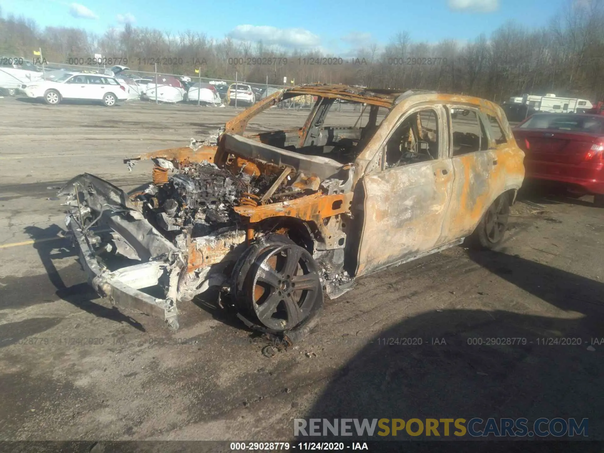 2 Photograph of a damaged car WDC0G8EB8LF703586 MERCEDES-BENZ GLC 2020