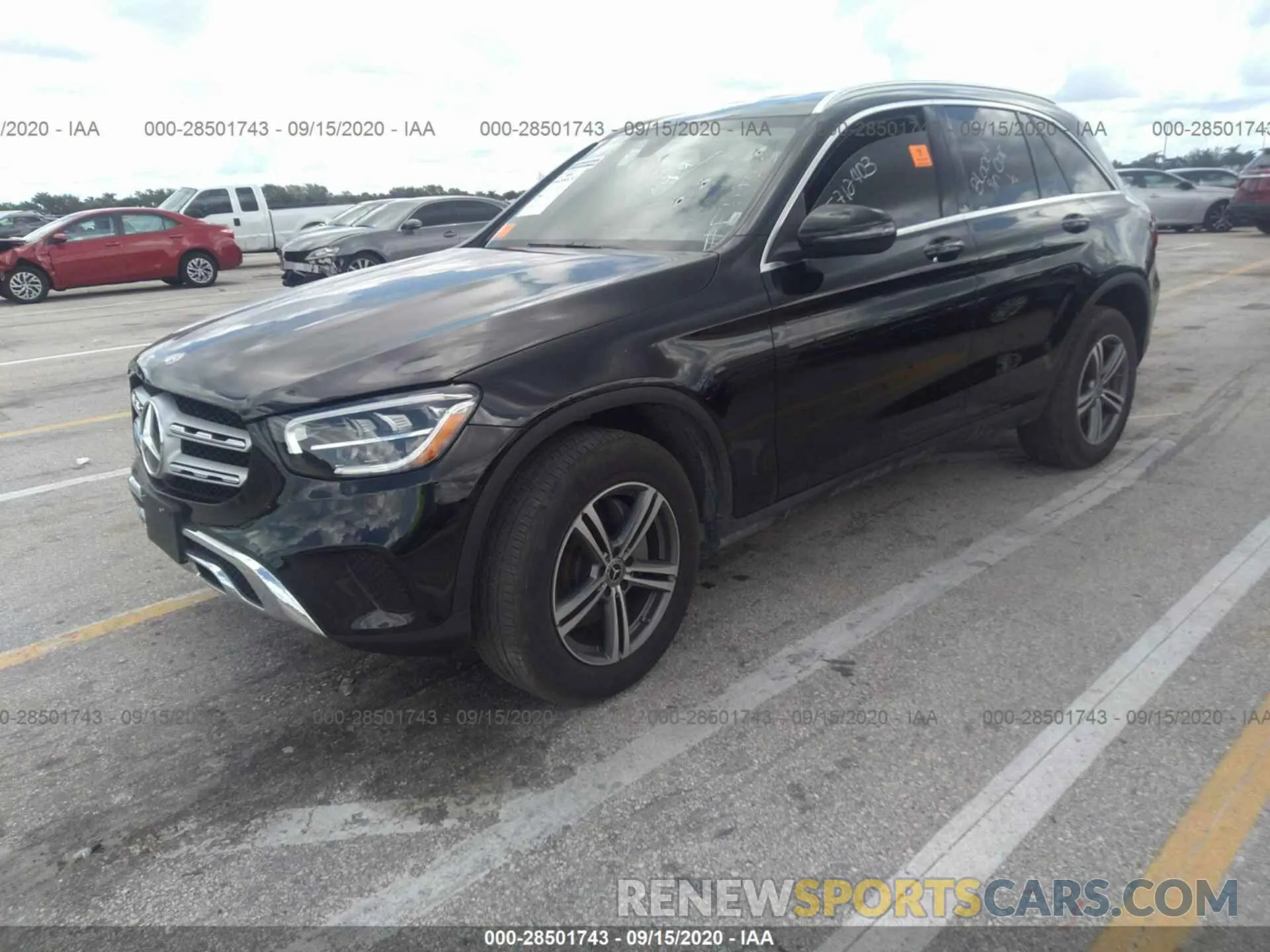 2 Photograph of a damaged car WDC0G8EB8LF712403 MERCEDES-BENZ GLC 2020