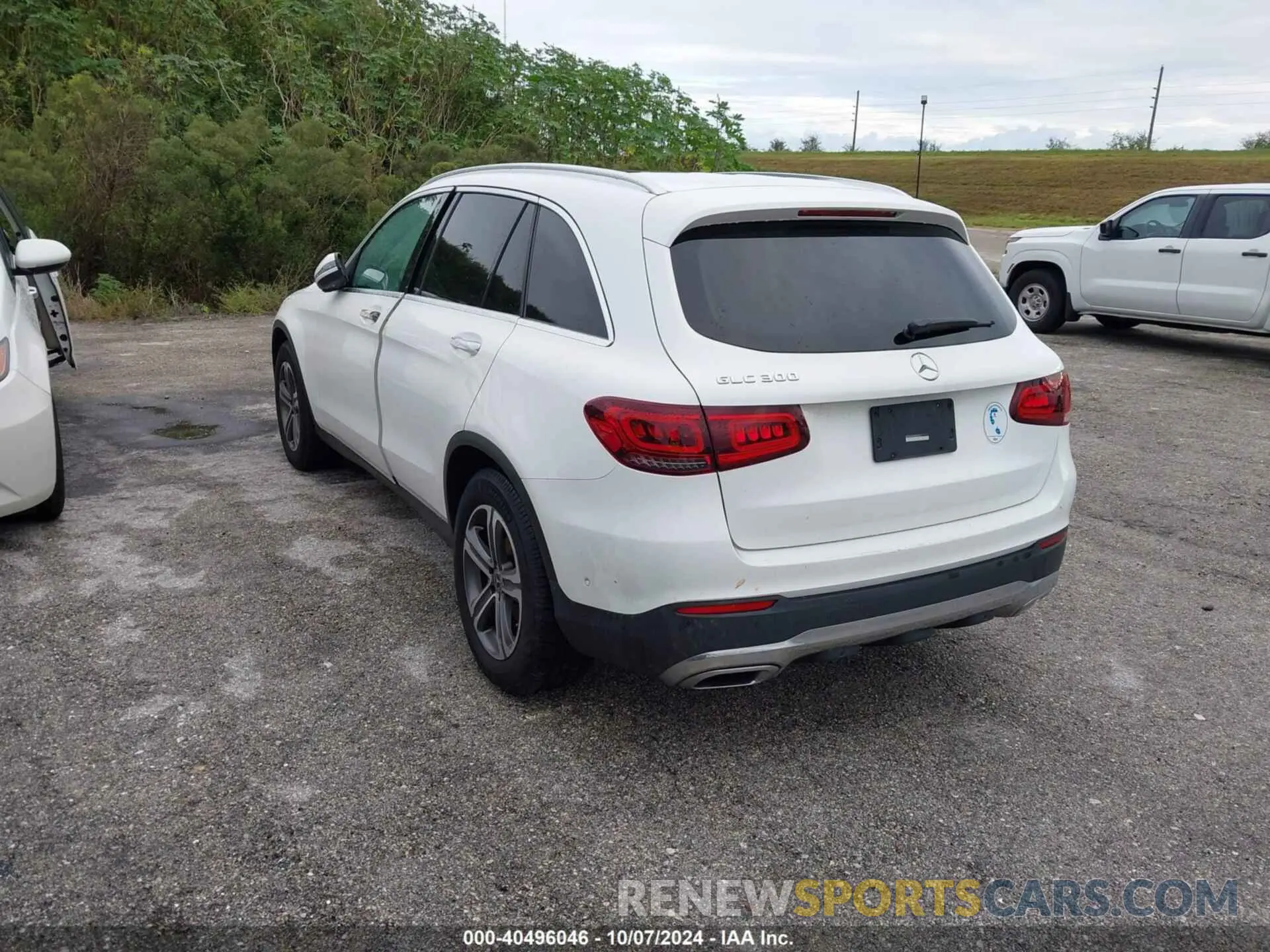 3 Фотография поврежденного автомобиля W1N0G8DB4MF905911 MERCEDES-BENZ GLC 2021
