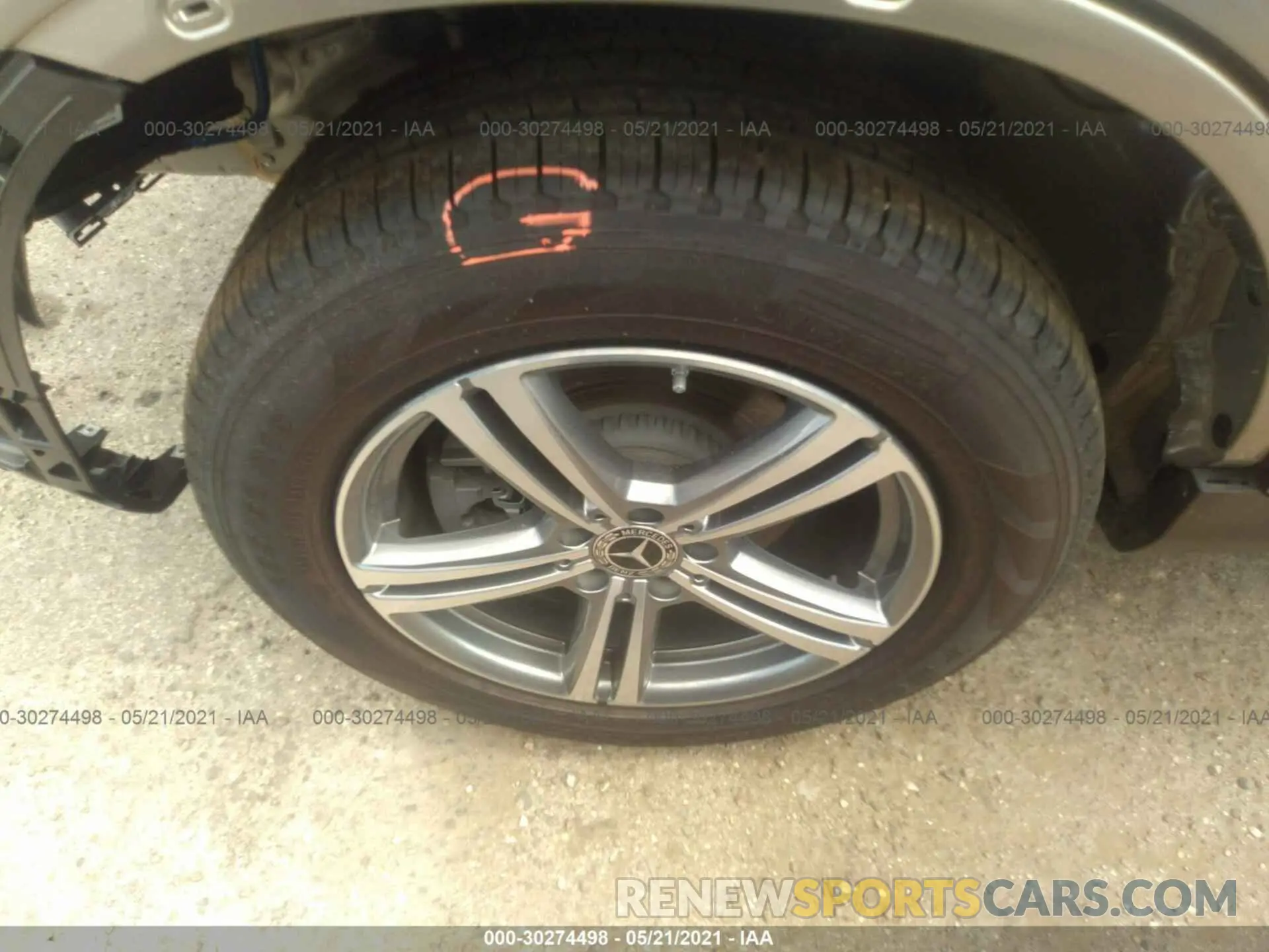 15 Photograph of a damaged car W1N0G8DB9MV270304 MERCEDES-BENZ GLC 2021