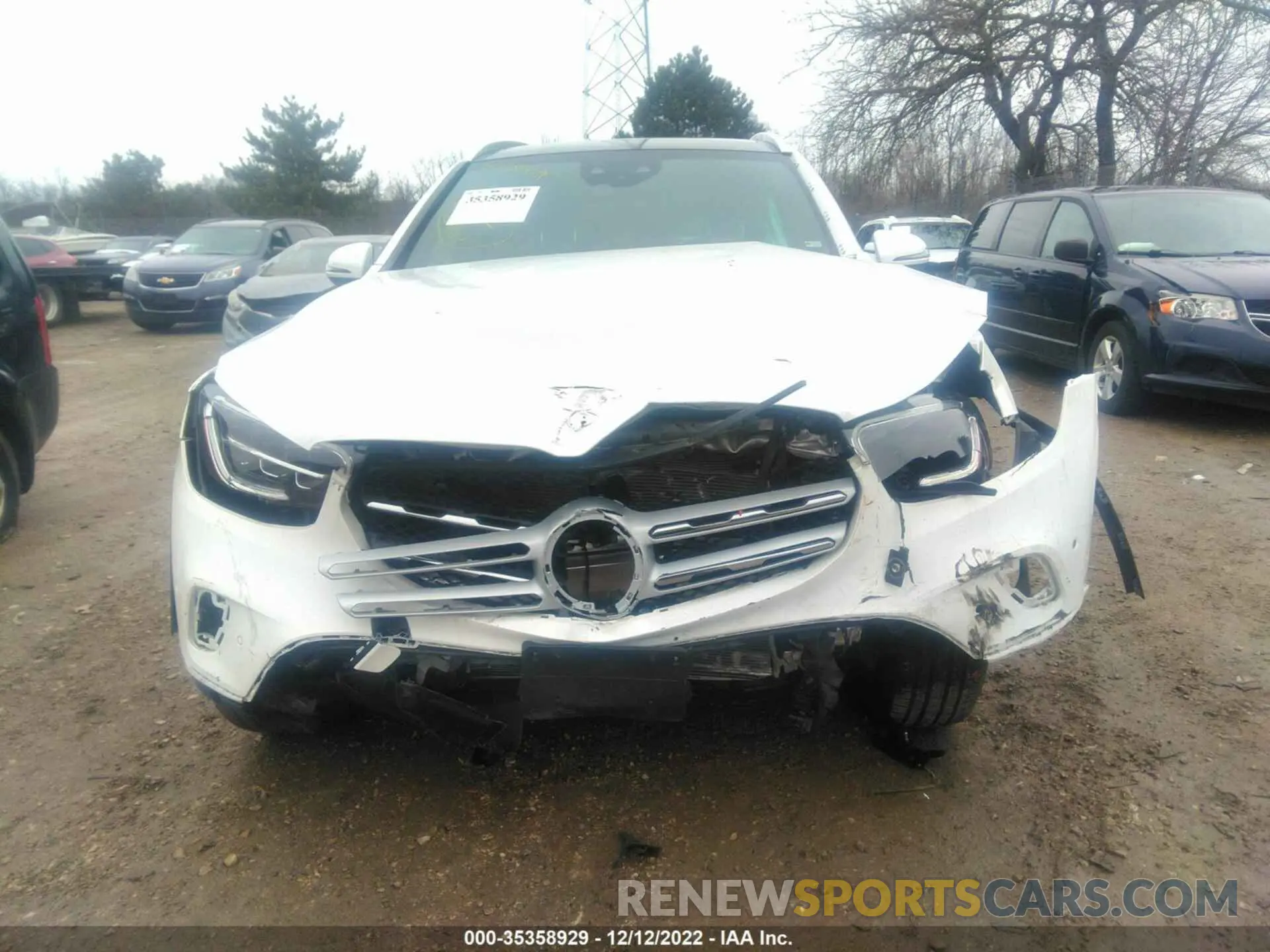 6 Photograph of a damaged car W1N0G8EB1MF895515 MERCEDES-BENZ GLC 2021