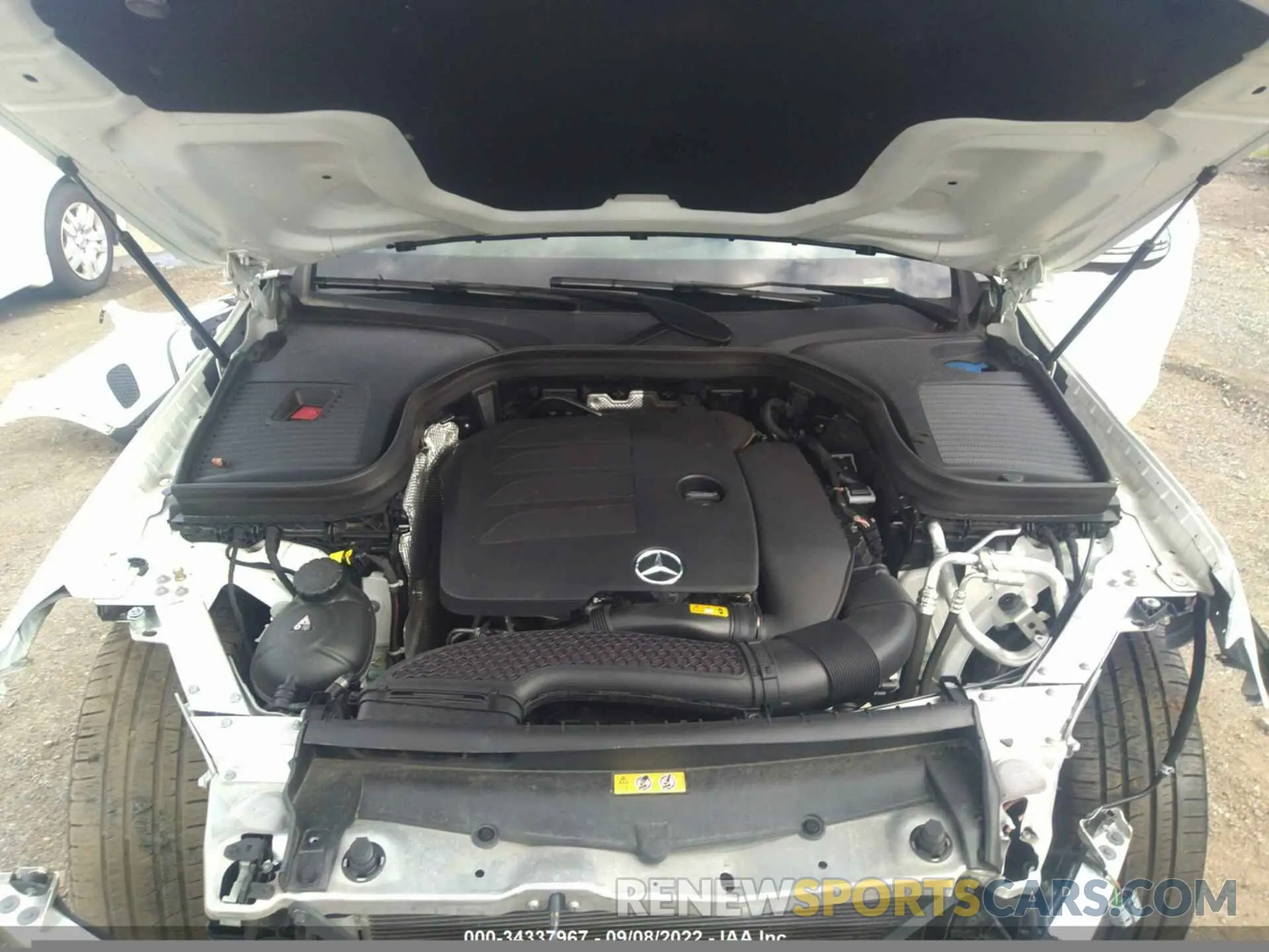 10 Фотография поврежденного автомобиля W1N0J8EB0MF914492 MERCEDES-BENZ GLC 2021