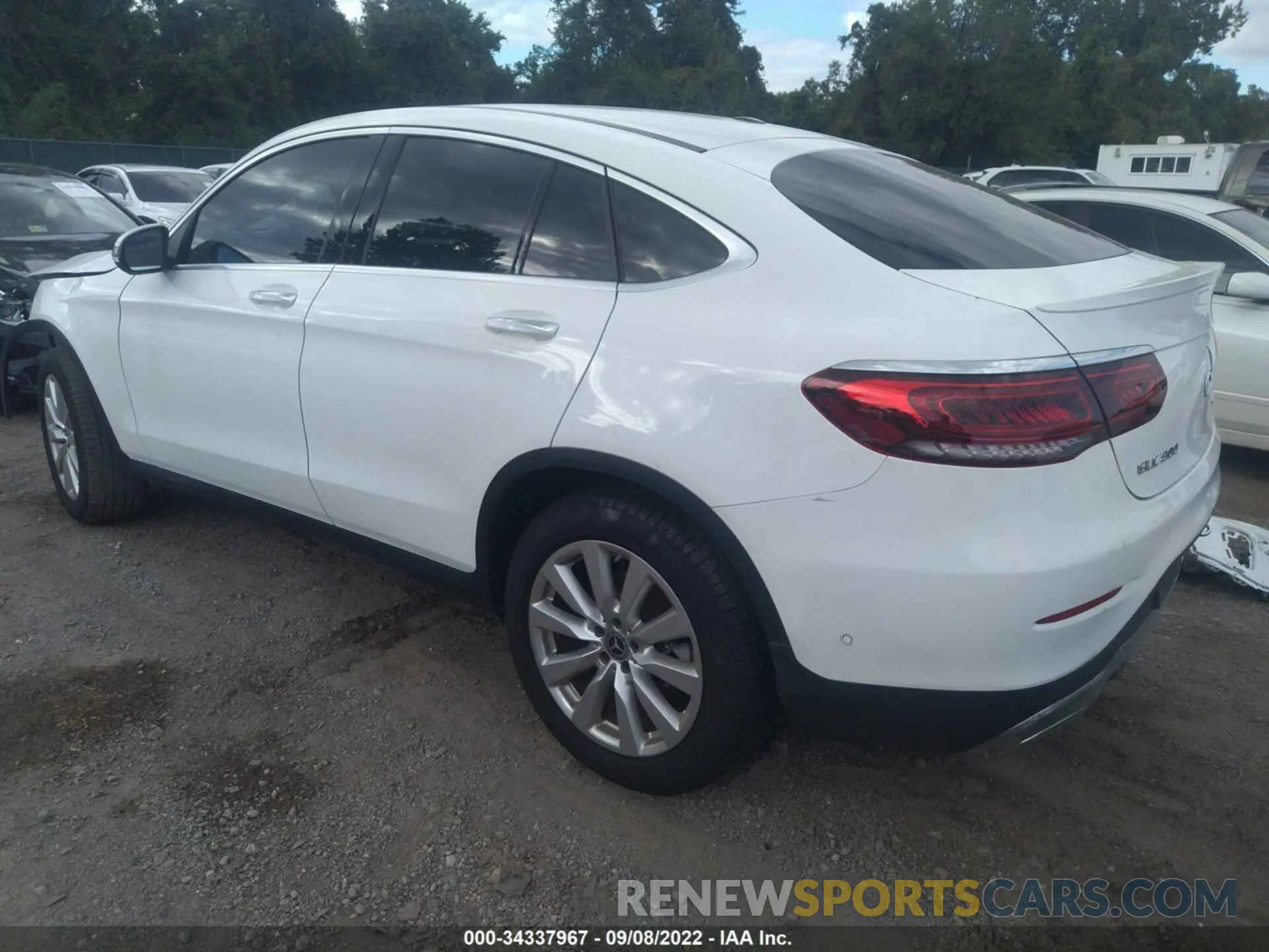 3 Фотография поврежденного автомобиля W1N0J8EB0MF914492 MERCEDES-BENZ GLC 2021