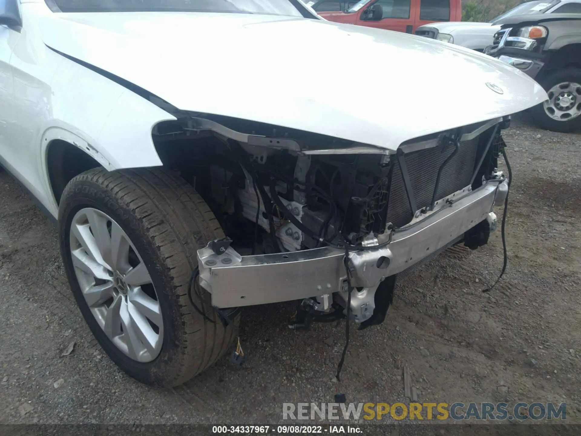 6 Фотография поврежденного автомобиля W1N0J8EB0MF914492 MERCEDES-BENZ GLC 2021