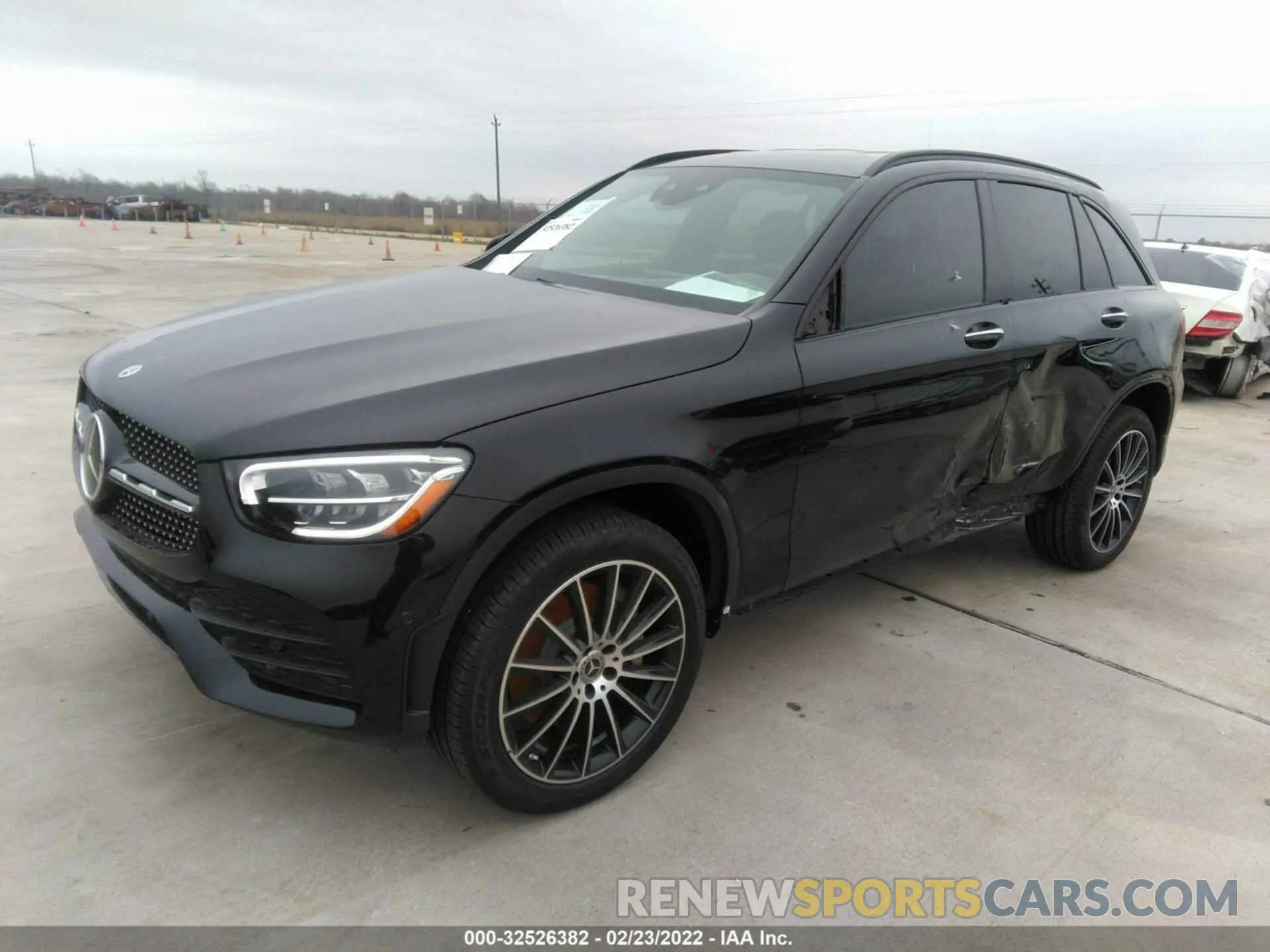 2 Photograph of a damaged car W1N0G8DBXNV338157 MERCEDES-BENZ GLC 2022