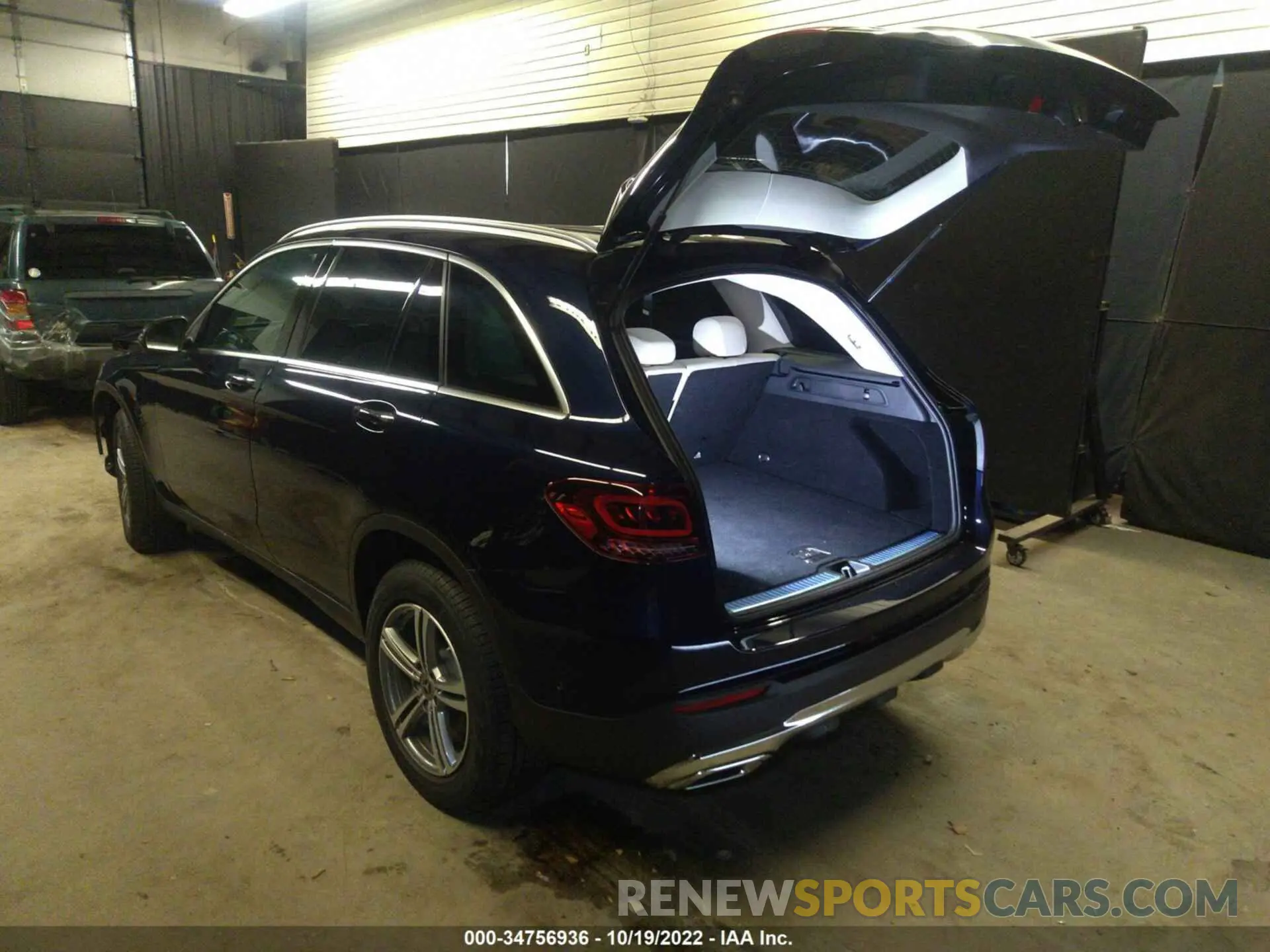 3 Фотография поврежденного автомобиля W1N0G8EB4NG046183 MERCEDES-BENZ GLC 2022