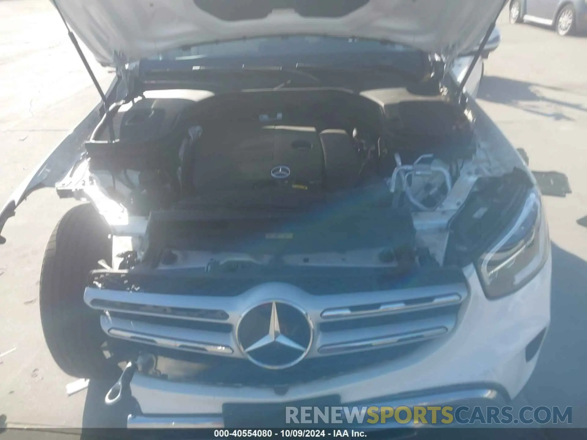 10 Фотография поврежденного автомобиля w1n0g8db4nv394532 MERCEDES-BENZ GLC 2022